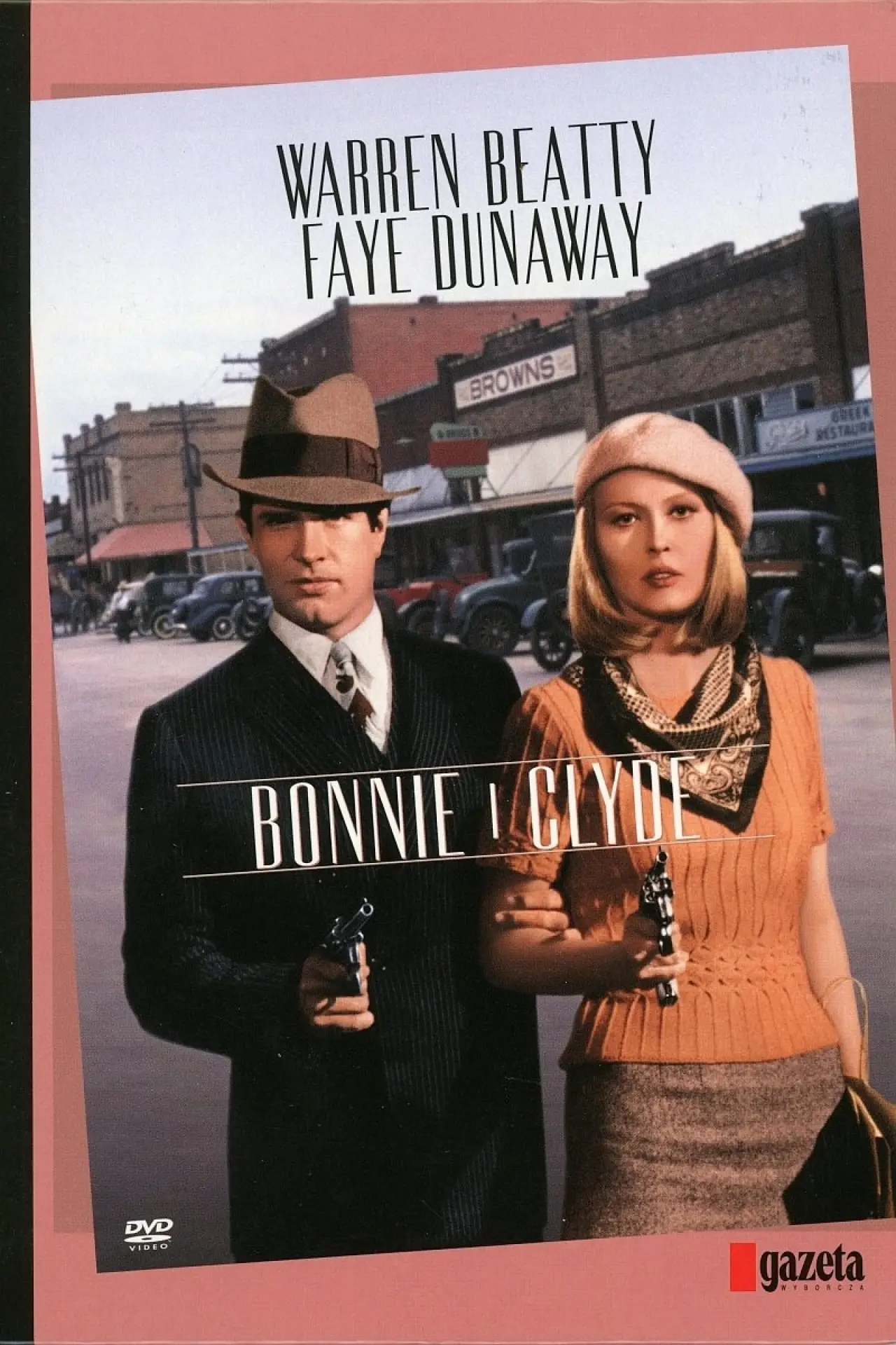 Plakat filmowy "Bonnie i Clyde"