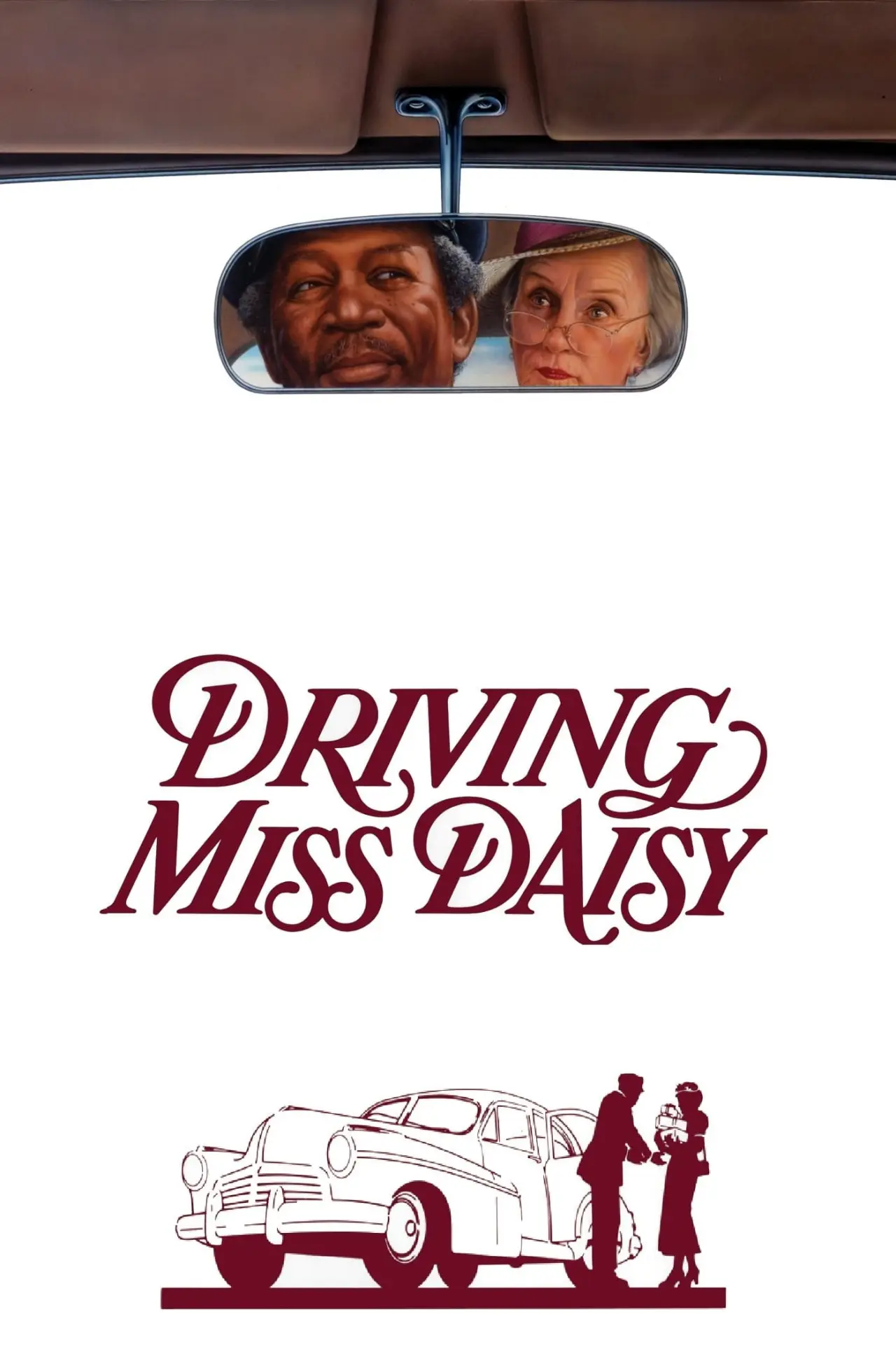 Plakat filmowy "Wożąc panią Daisy"