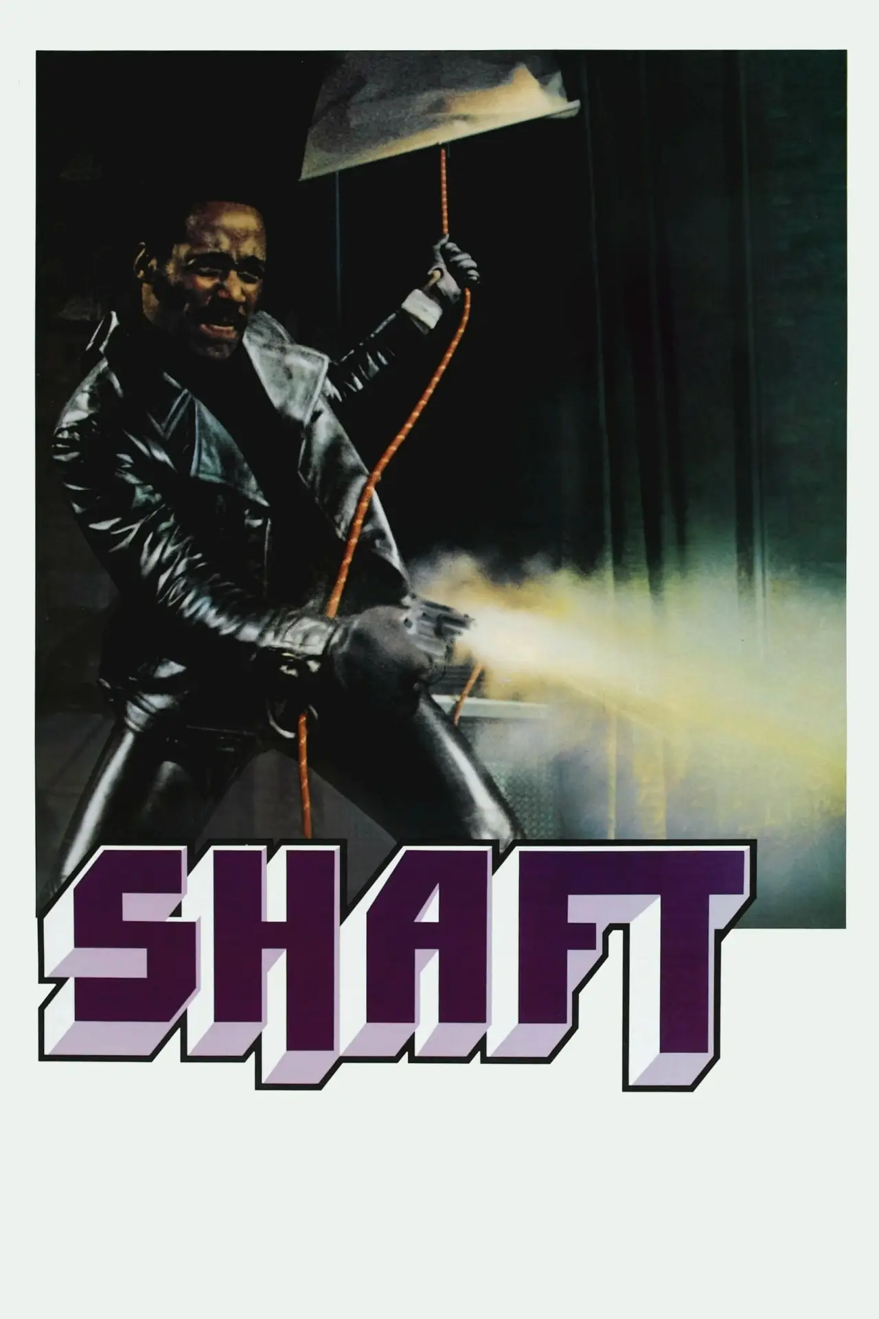 Plakat filmowy "Shaft"