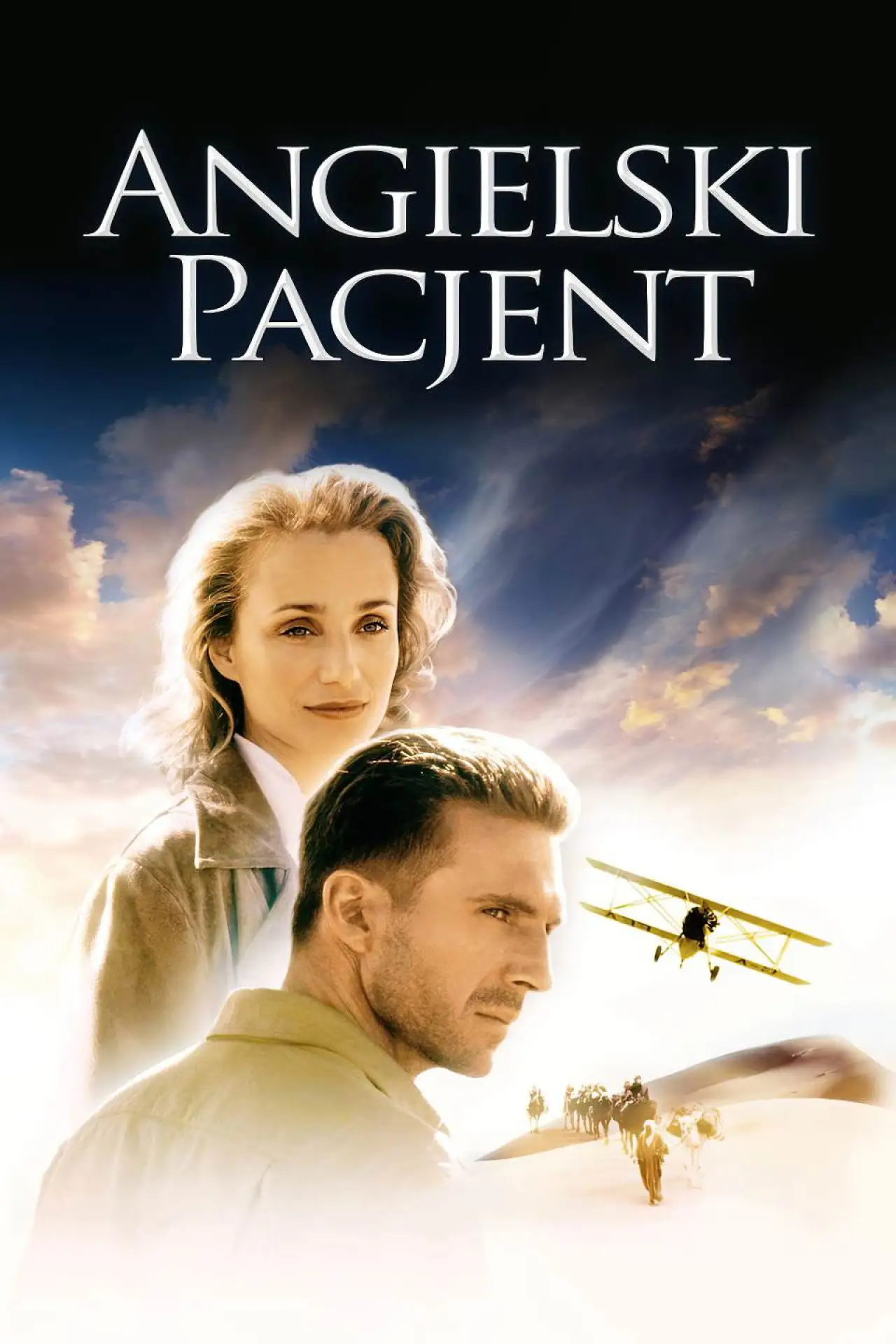Plakat filmowy "Angielski pacjent"