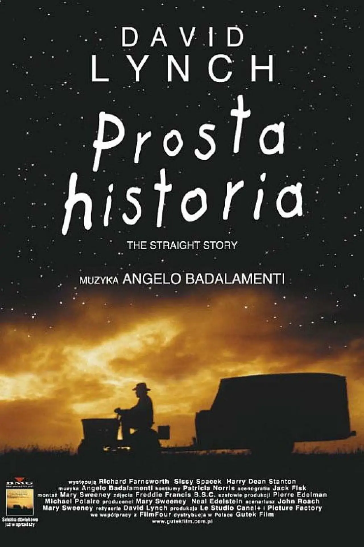 Plakat filmowy "Prosta historia"