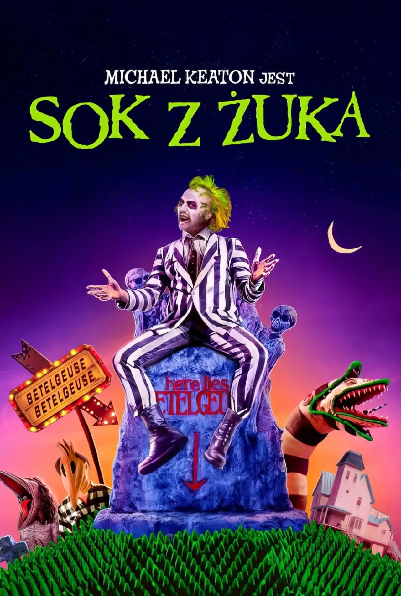 Plakat filmowy "Sok z żuka"