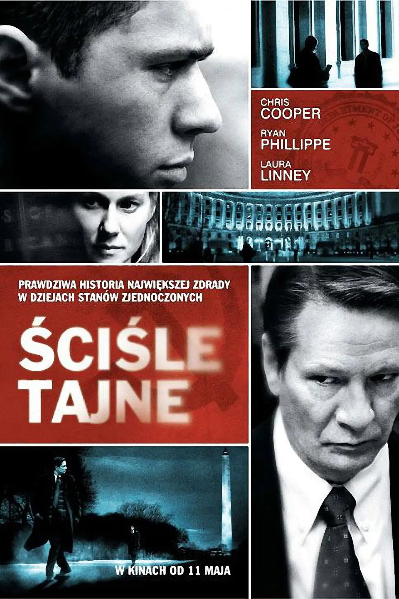Plakat filmowy "Ściśle tajne"
