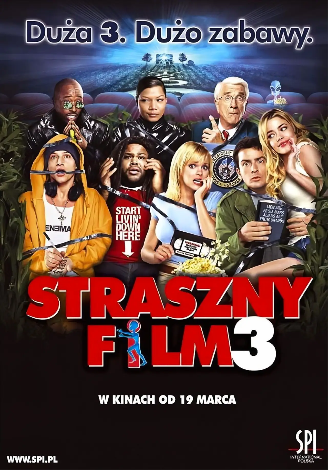 Plakat filmowy "Straszny Film 3"