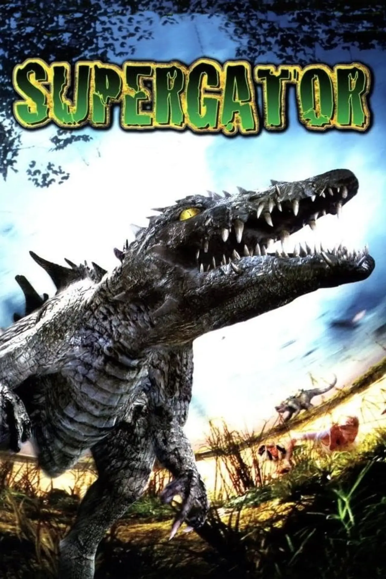 Plakat filmowy "Supergator"