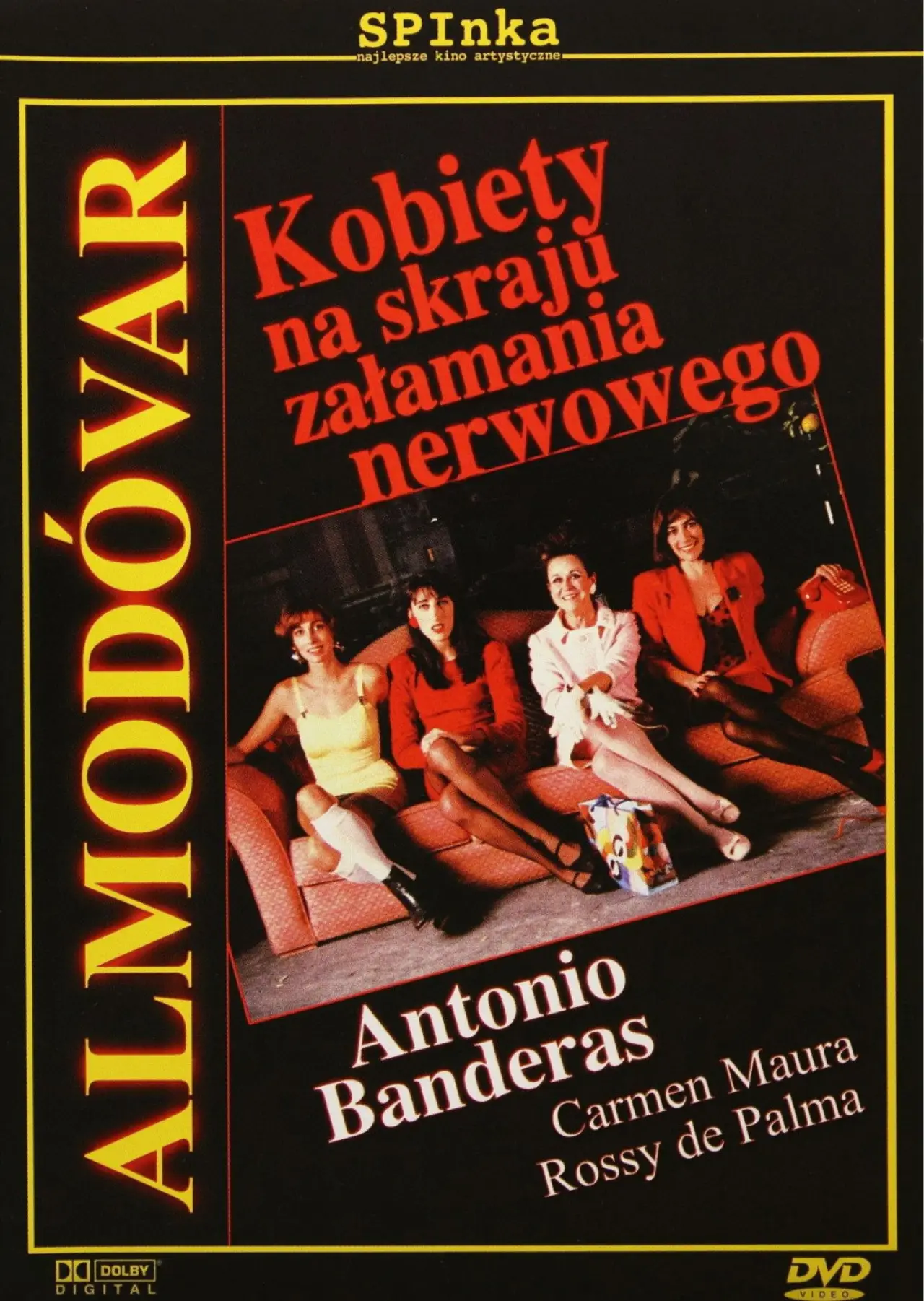 Plakat filmowy "Kobiety na skraju załamania nerwowego"