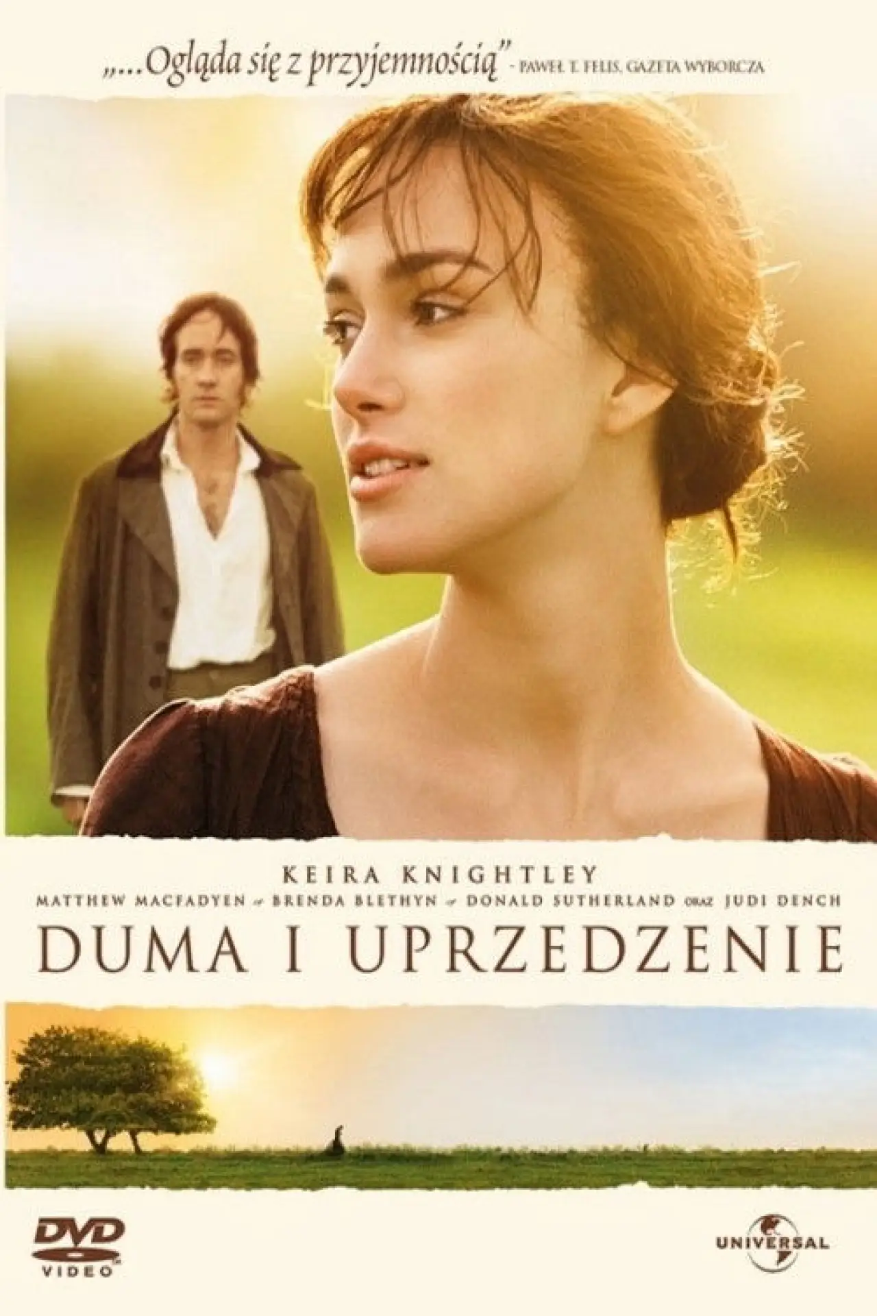Plakat filmowy "Duma i uprzedzenie"