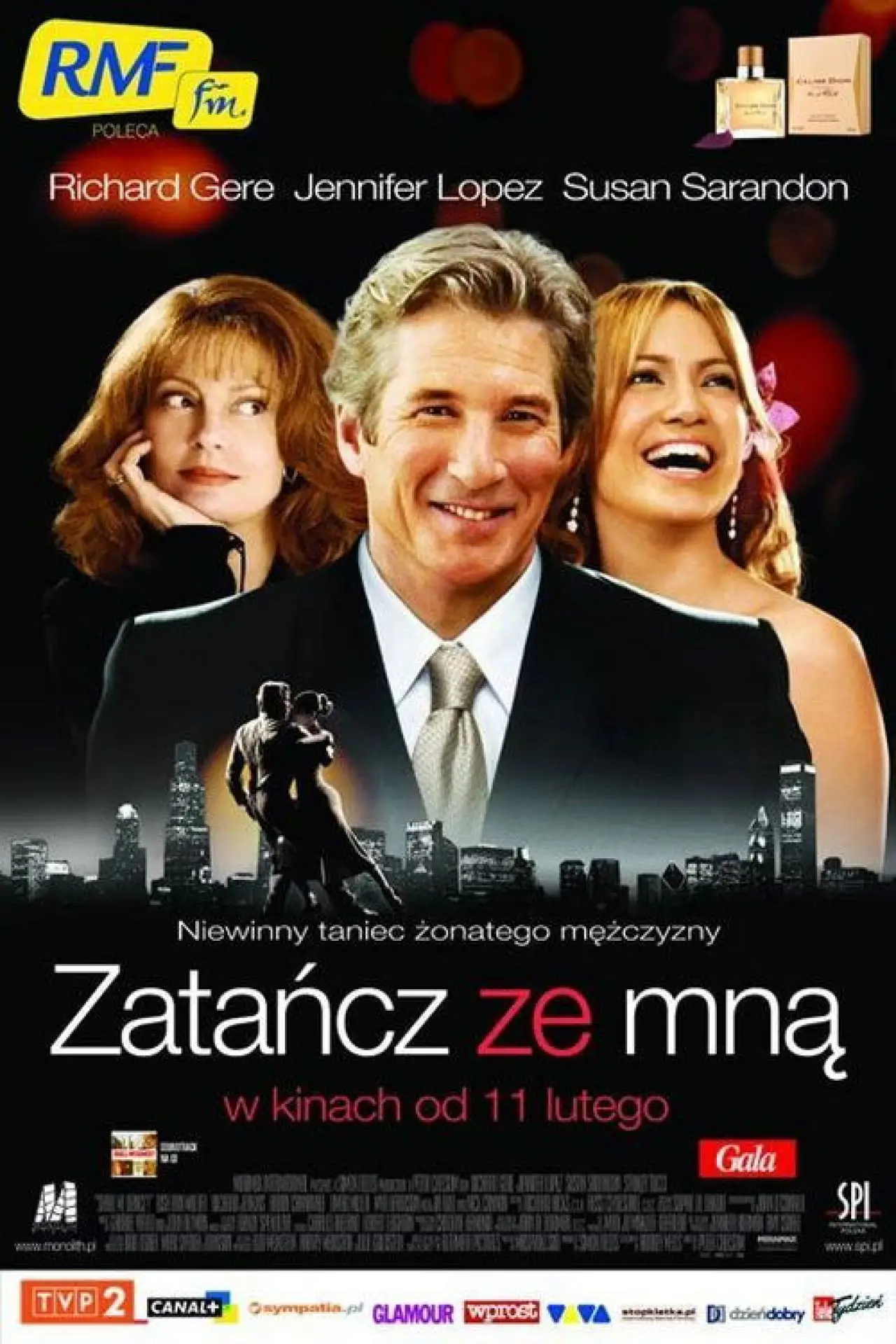 Plakat filmowy "Zatańcz ze mną"