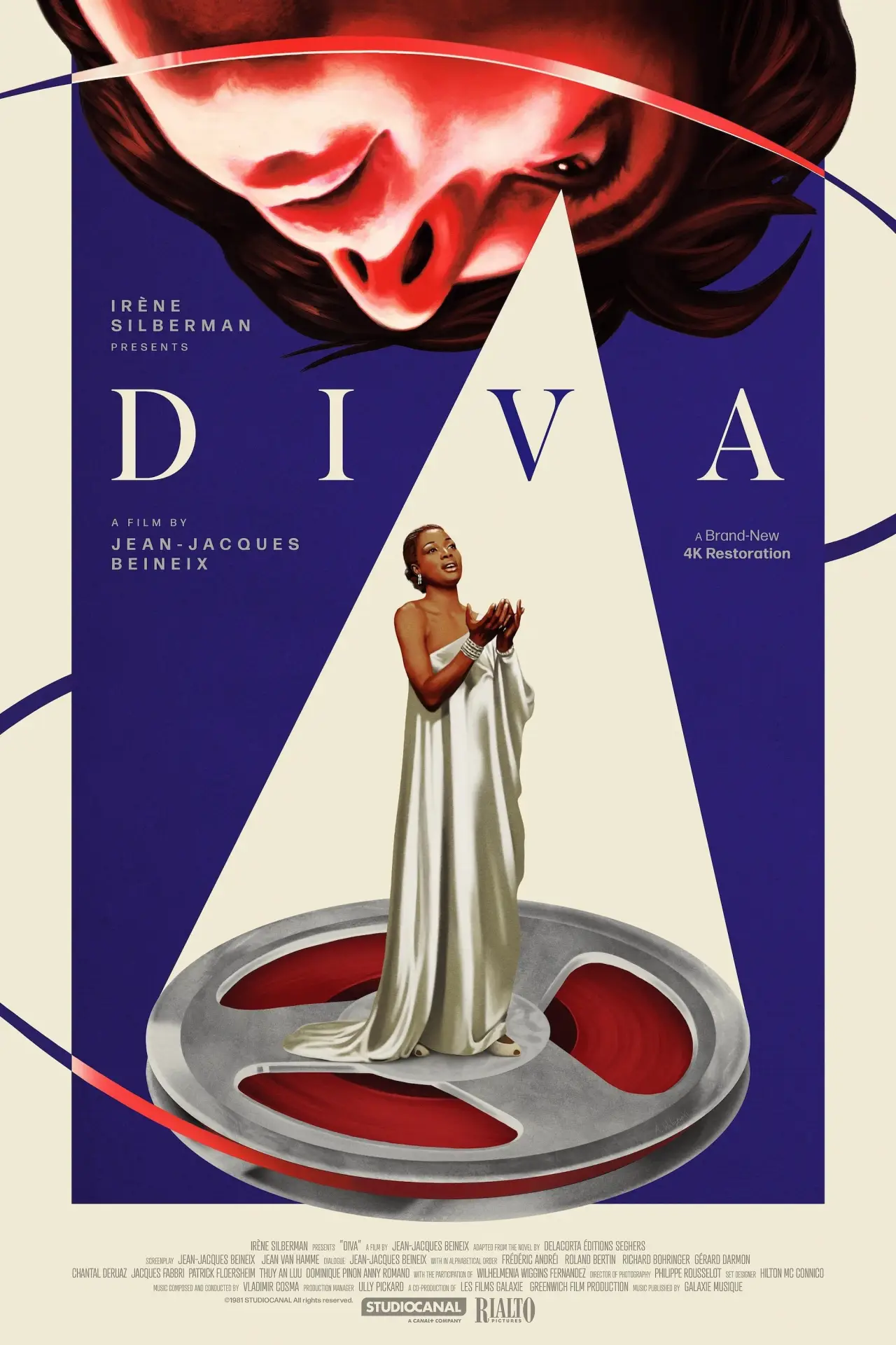 Plakat filmowy "Diva"