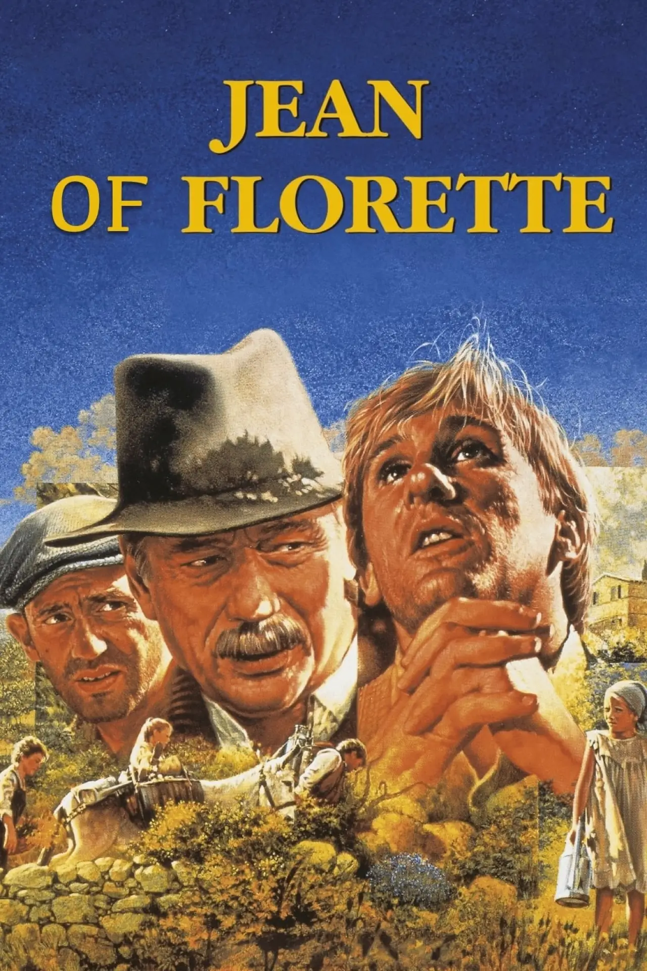 Plakat filmowy "Jean de Florette"