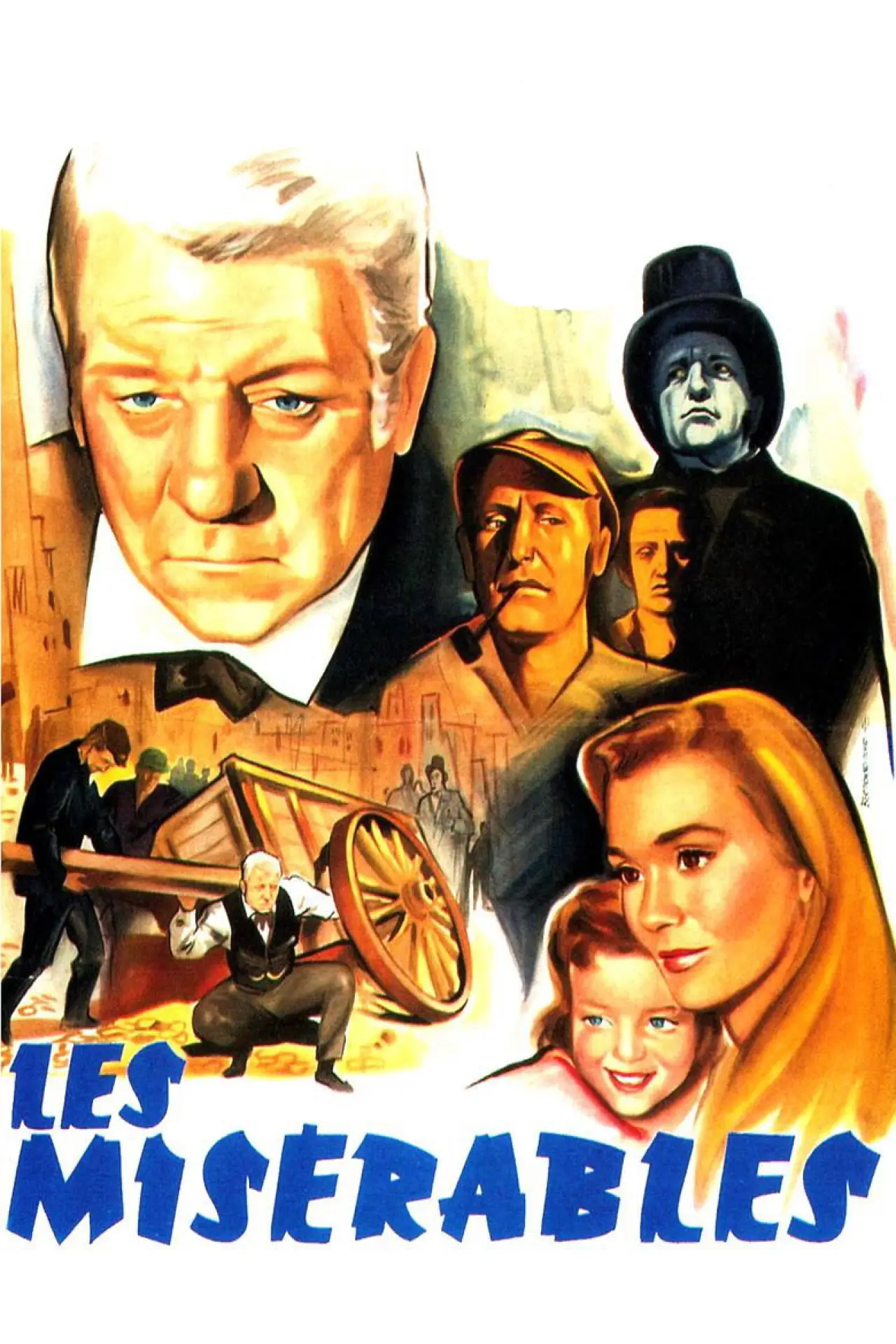 Plakat filmowy "Les Misérables"