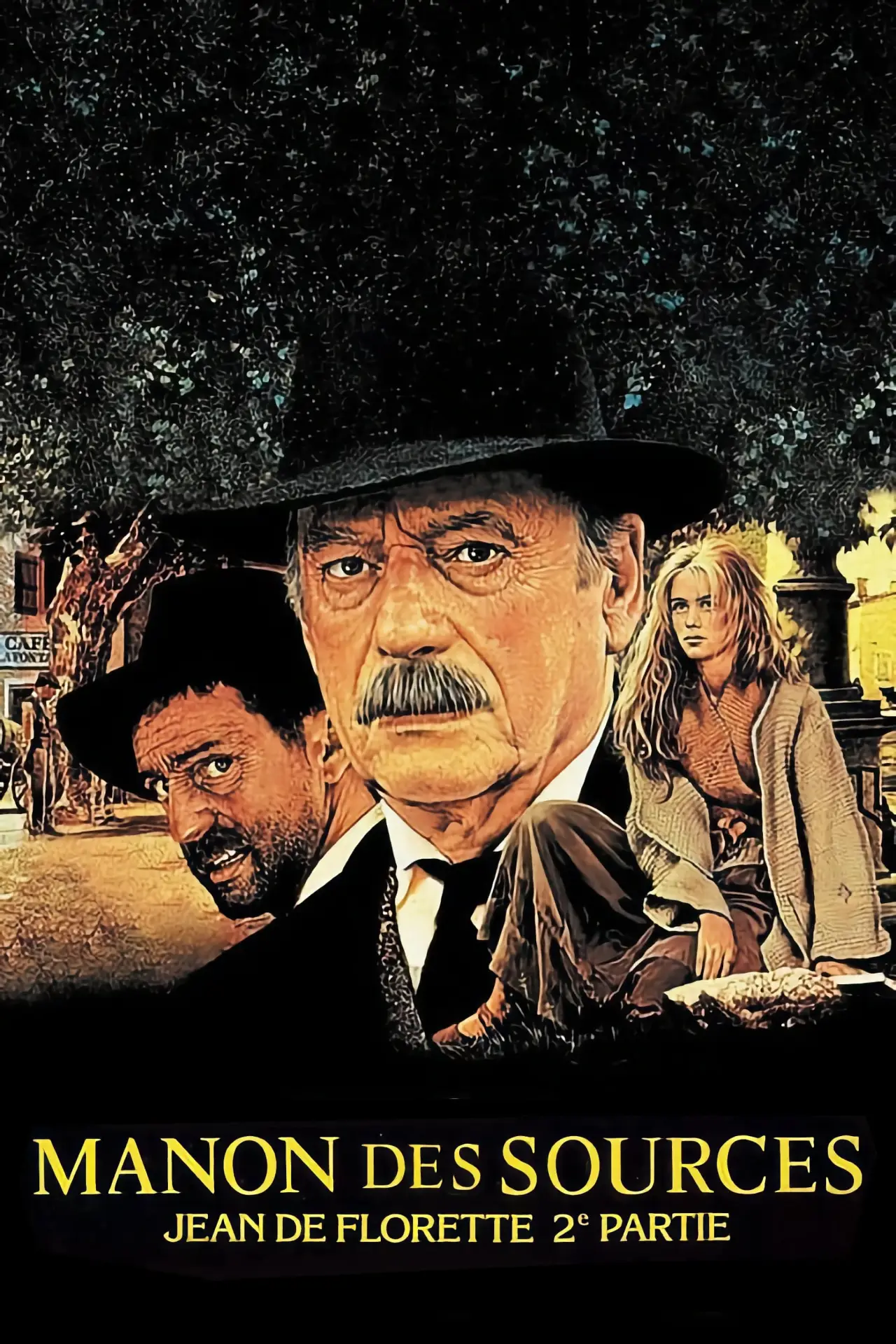 Plakat filmowy "Manon u źródeł"