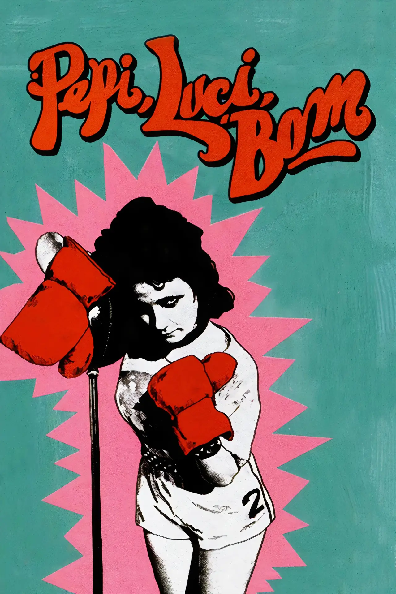 Plakat filmowy "Pepi, Luci, Bom i inne dziewczyny z dzielnicy"