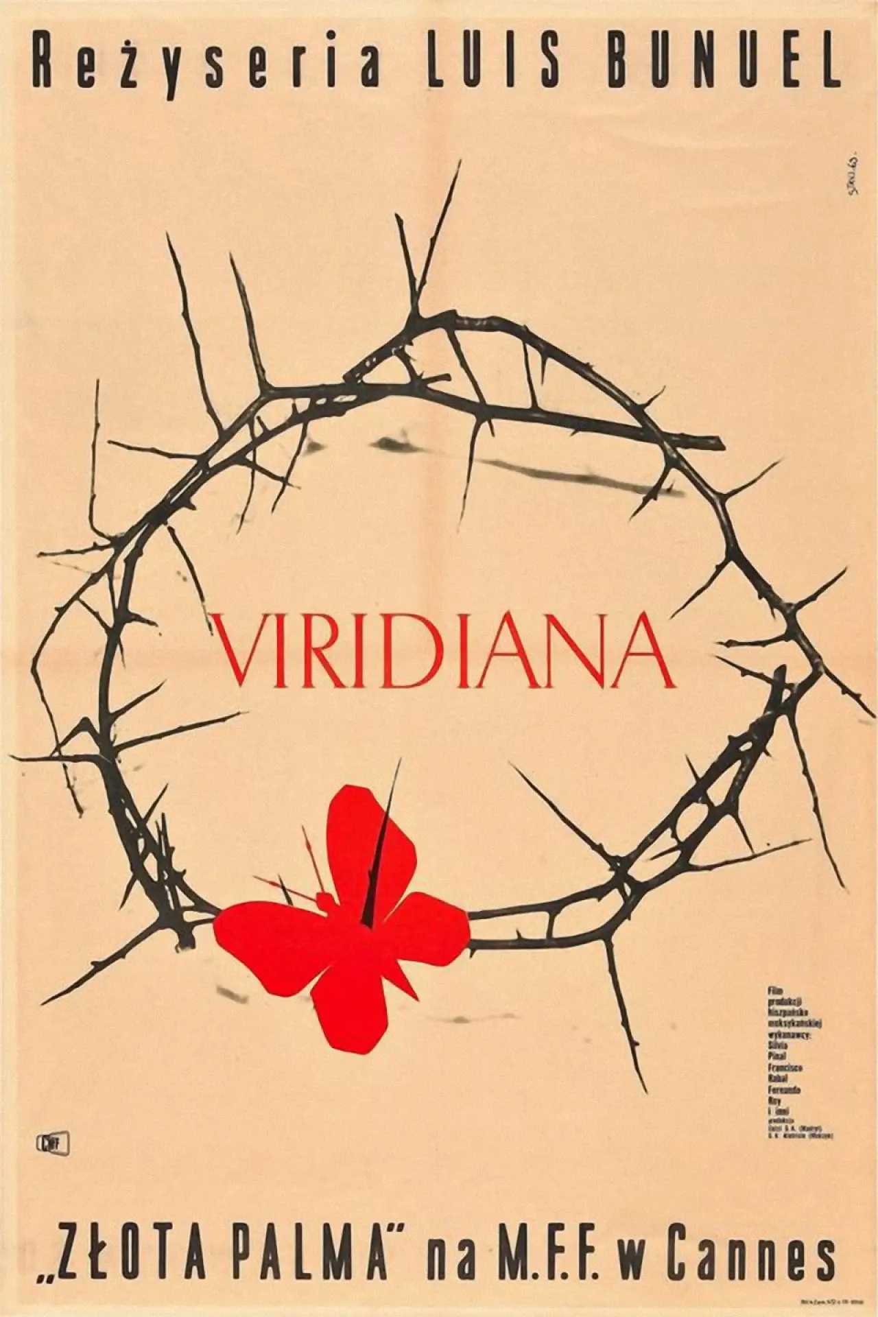 Plakat filmowy "Viridiana"