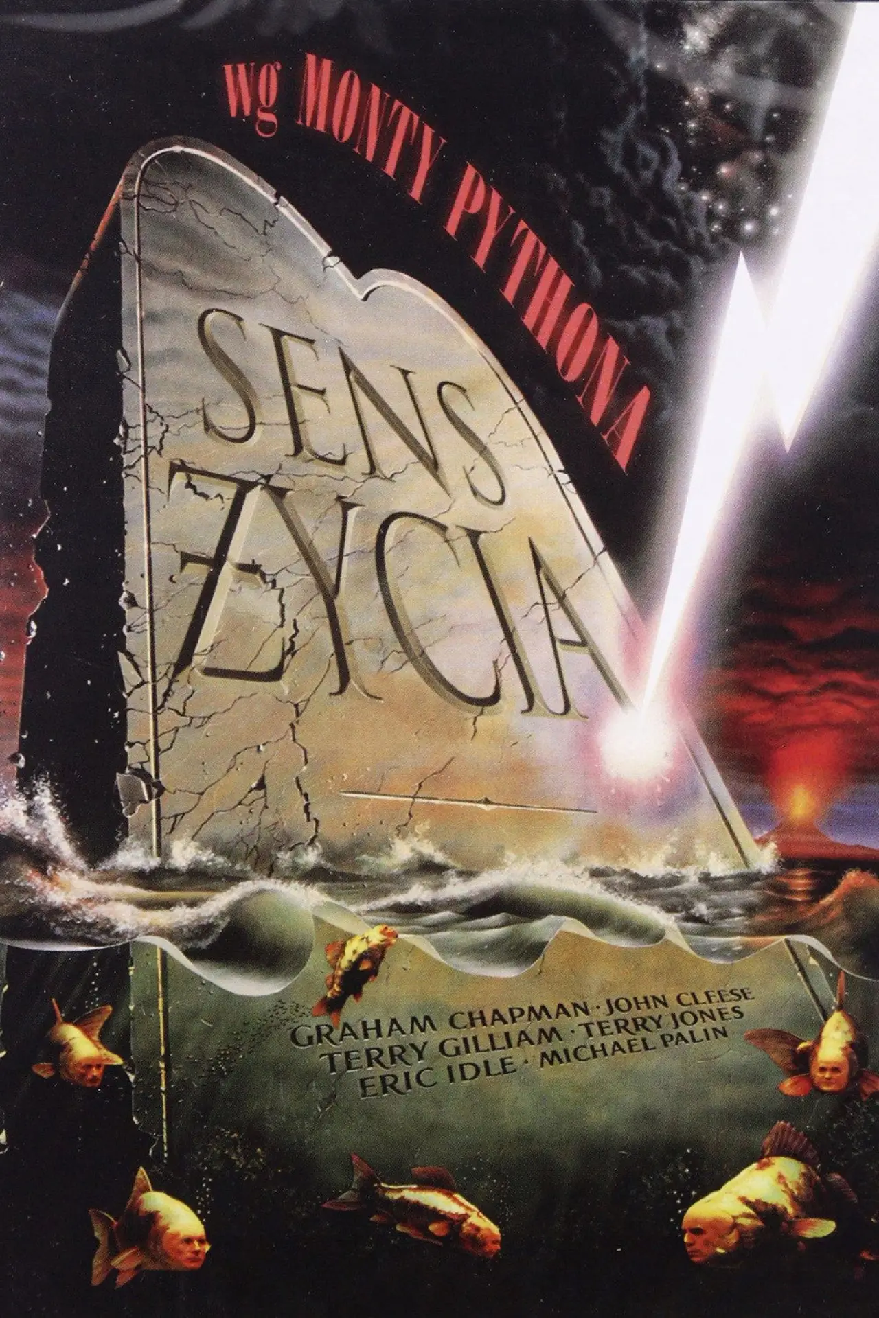 Plakat filmowy "Sens życia według Monty Pythona"