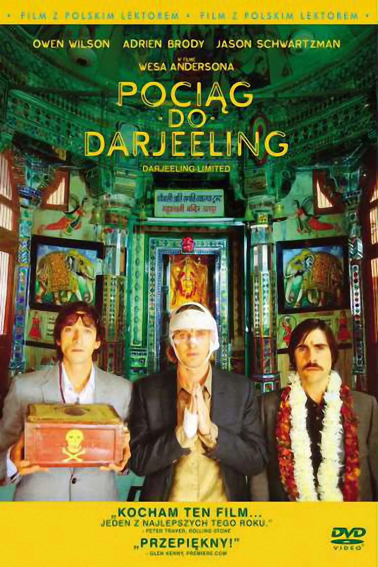Plakat filmowy "Pociąg do Darjeeling"