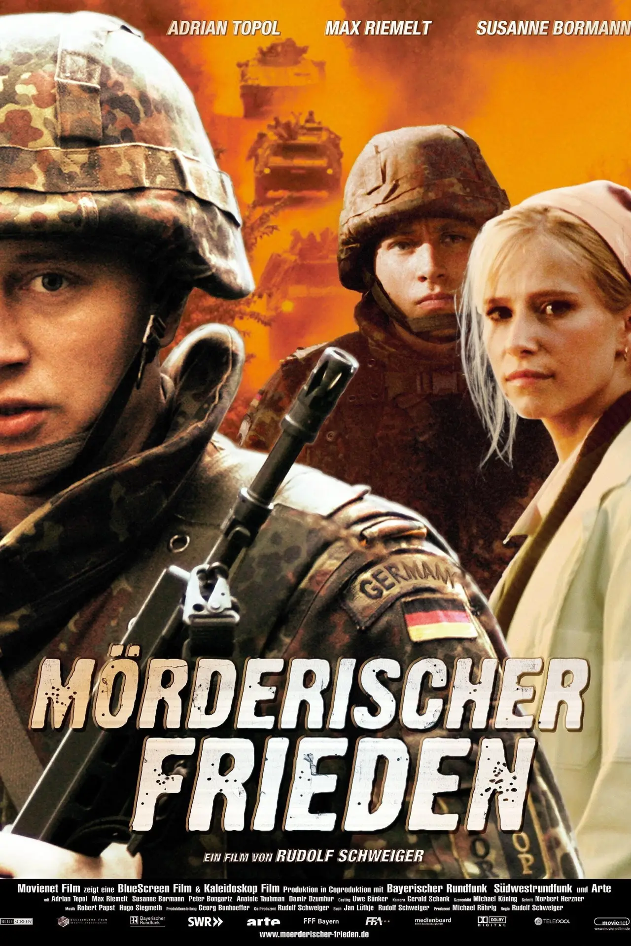 Plakat filmowy "Mörderischer Frieden"
