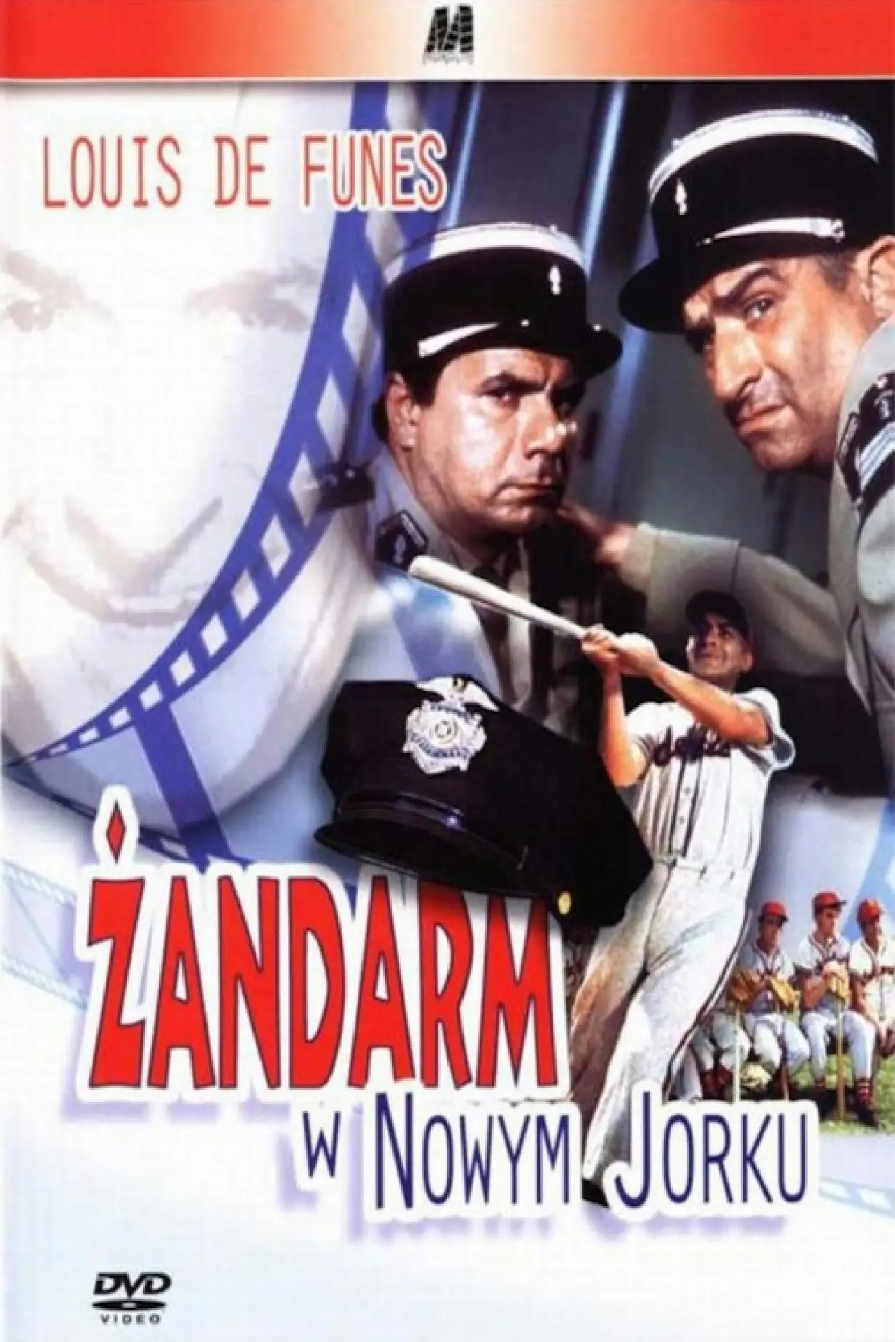 Plakat filmowy "Żandarm w Nowym Jorku"