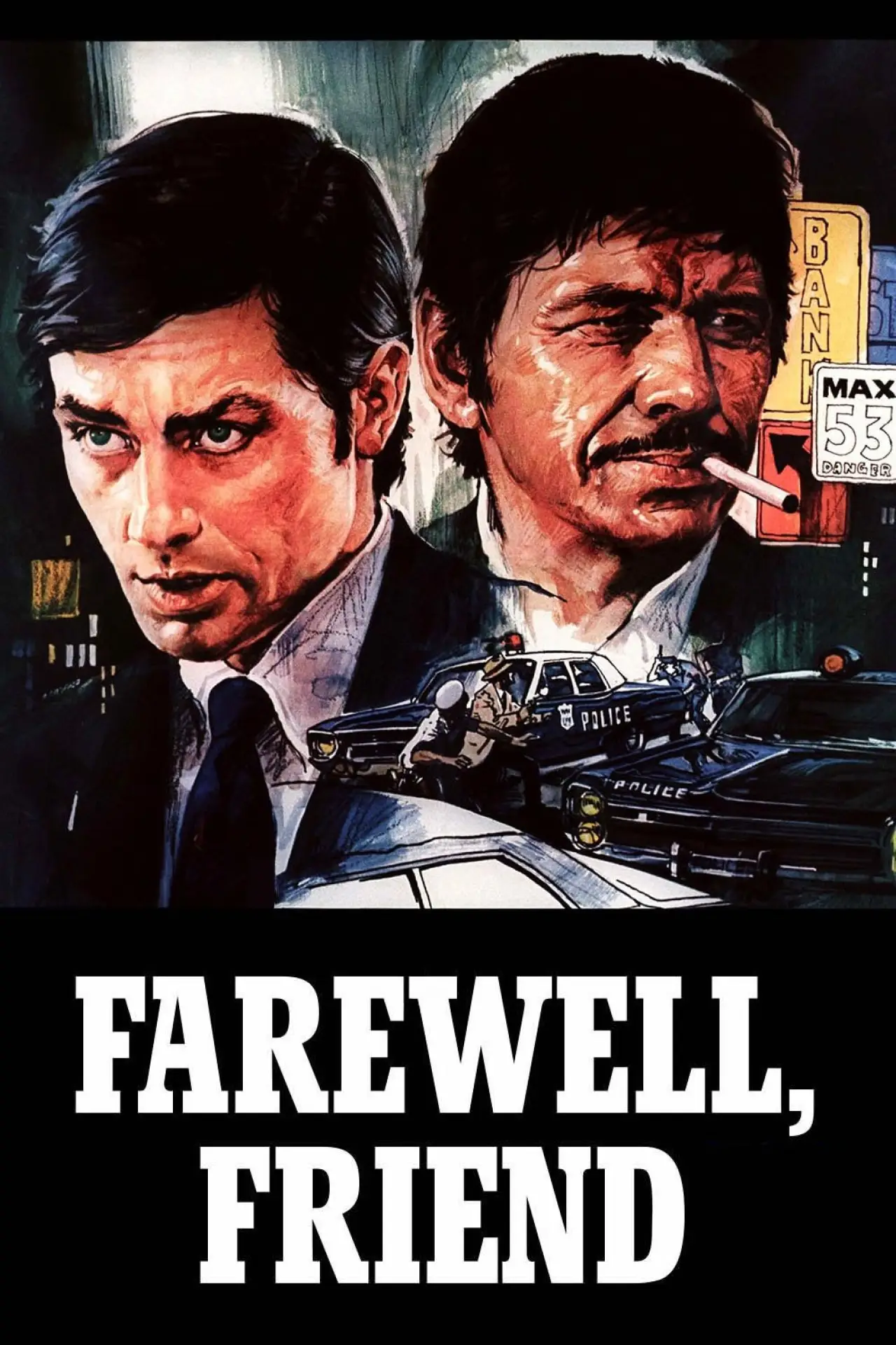 Plakat filmowy "Żegnaj Przyjacielu"