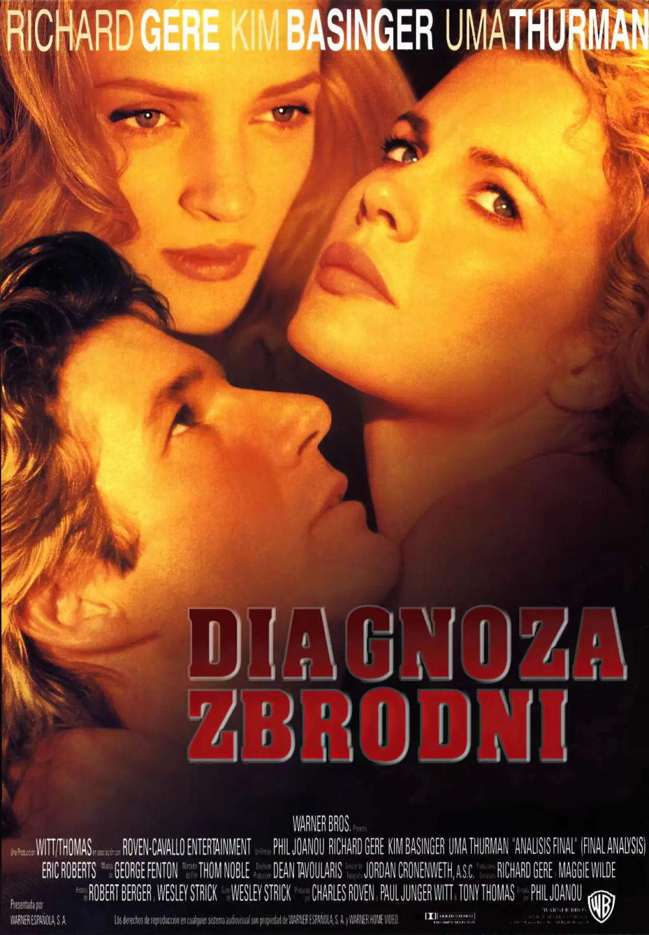 Plakat filmowy "Diagnoza Zbrodni"
