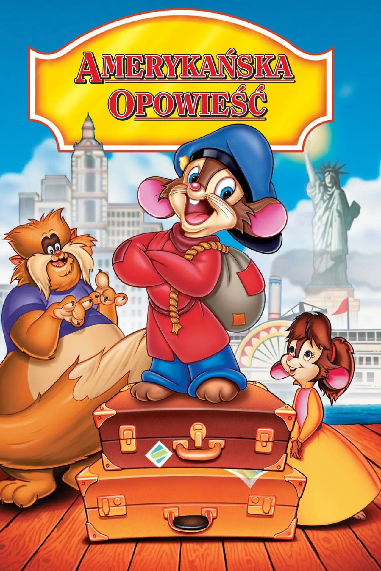 Plakat filmowy "Amerykańska opowieść"