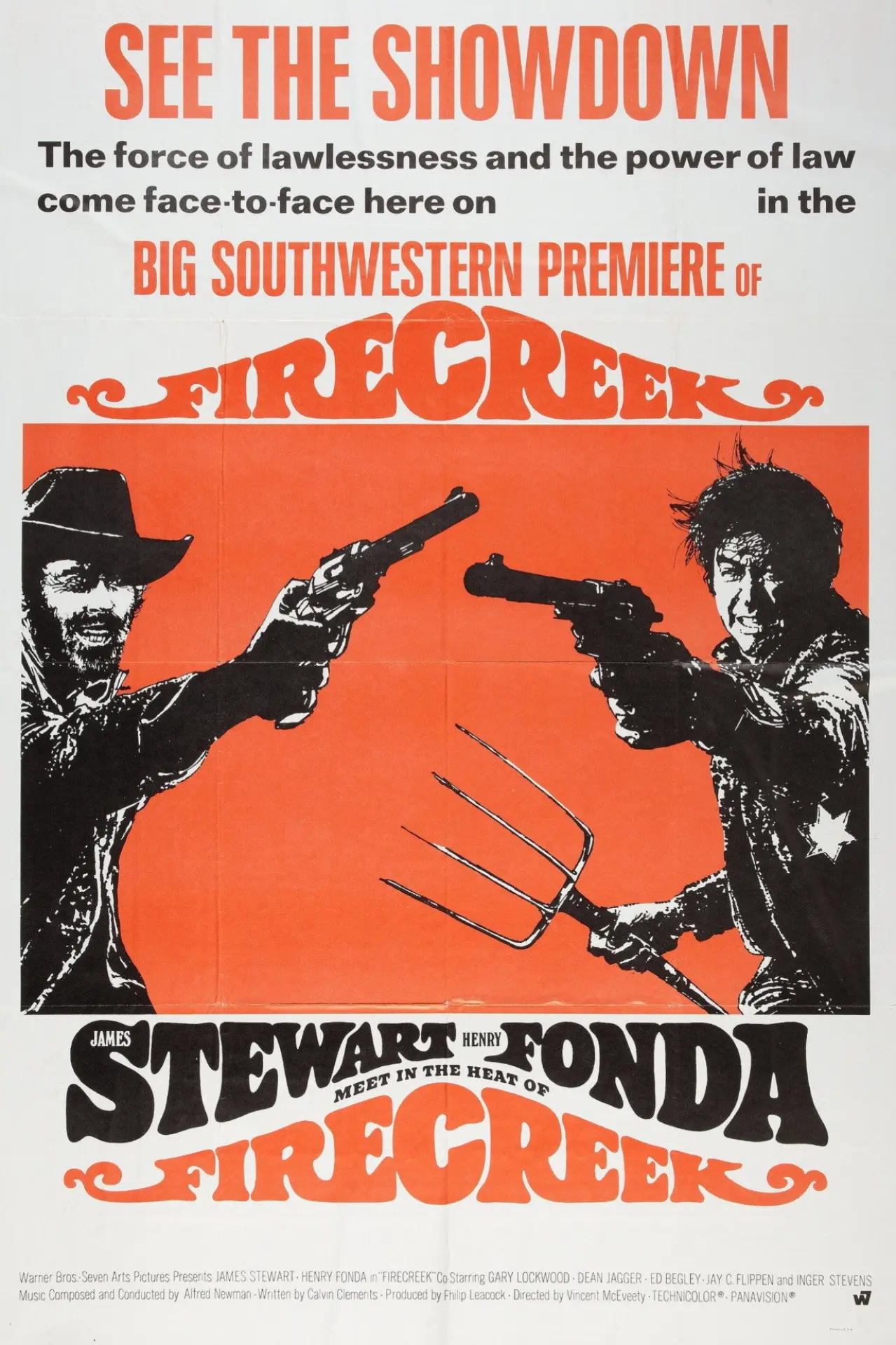 Plakat filmowy "Szeryf z Firecreek"