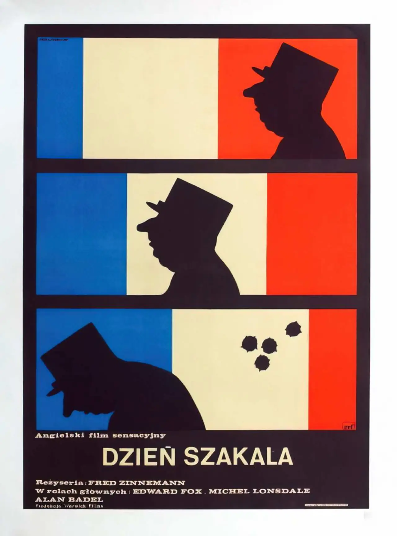 Plakat filmowy "Dzień szakala"
