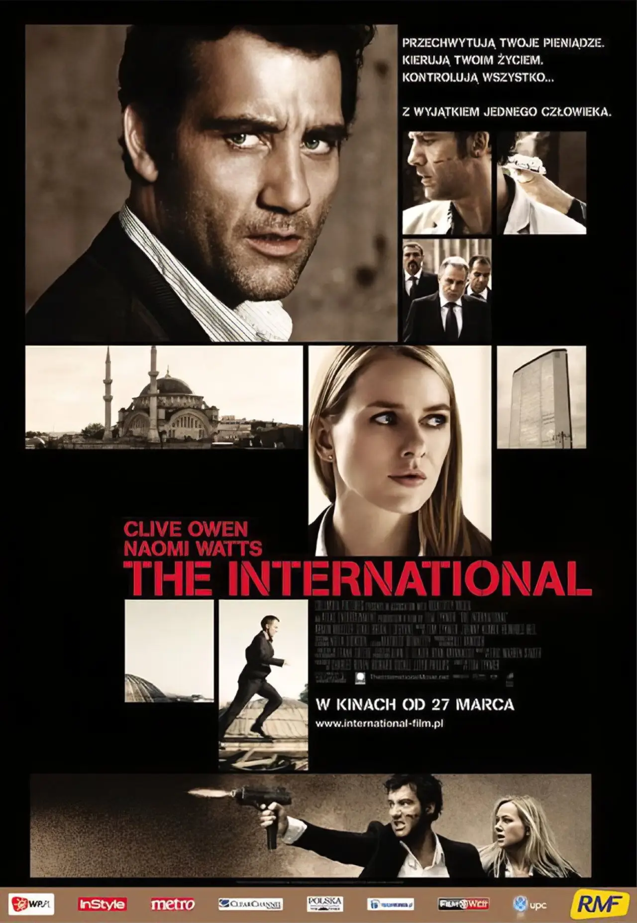 Plakat filmowy "The International"