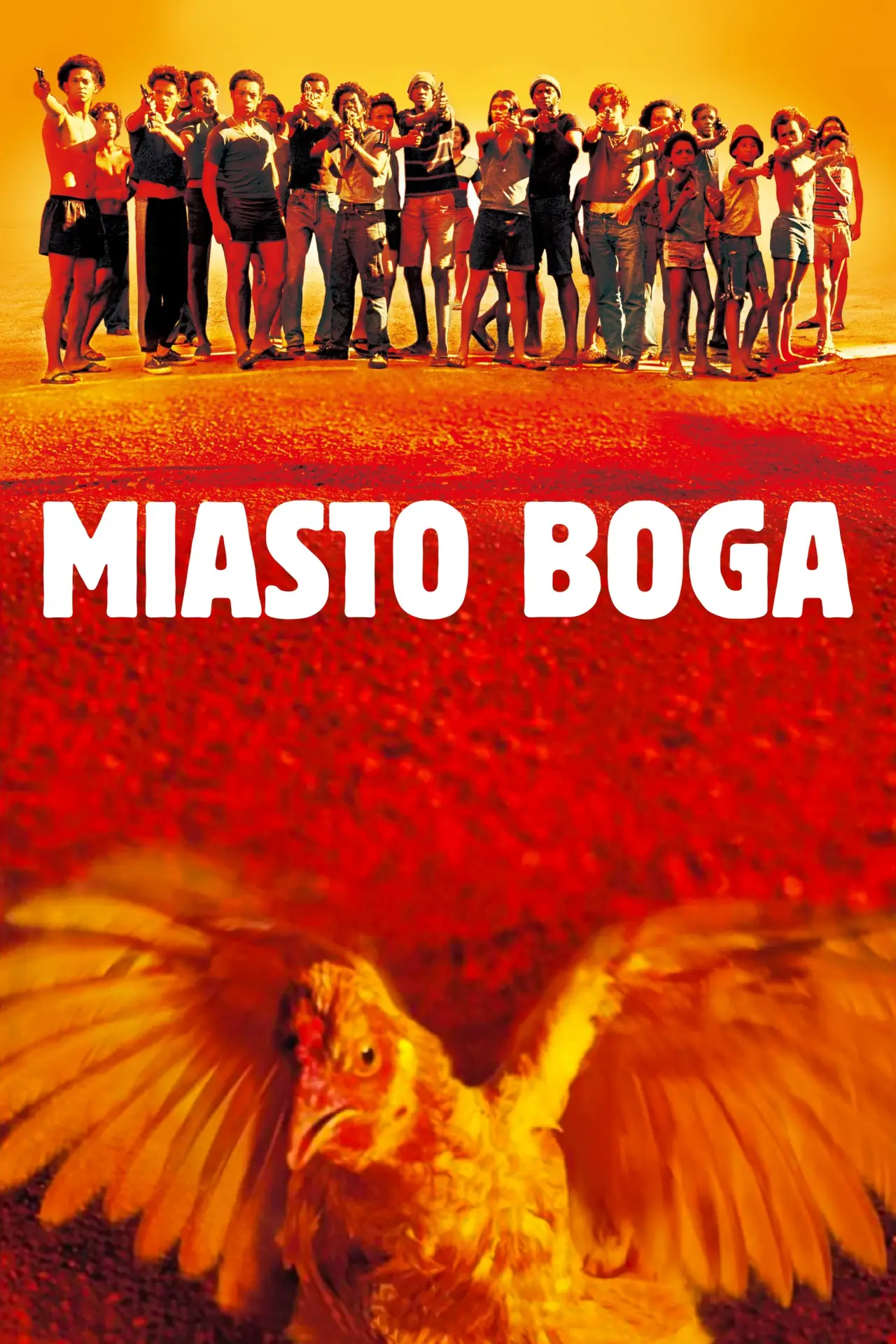 Plakat filmowy "Miasto Boga"