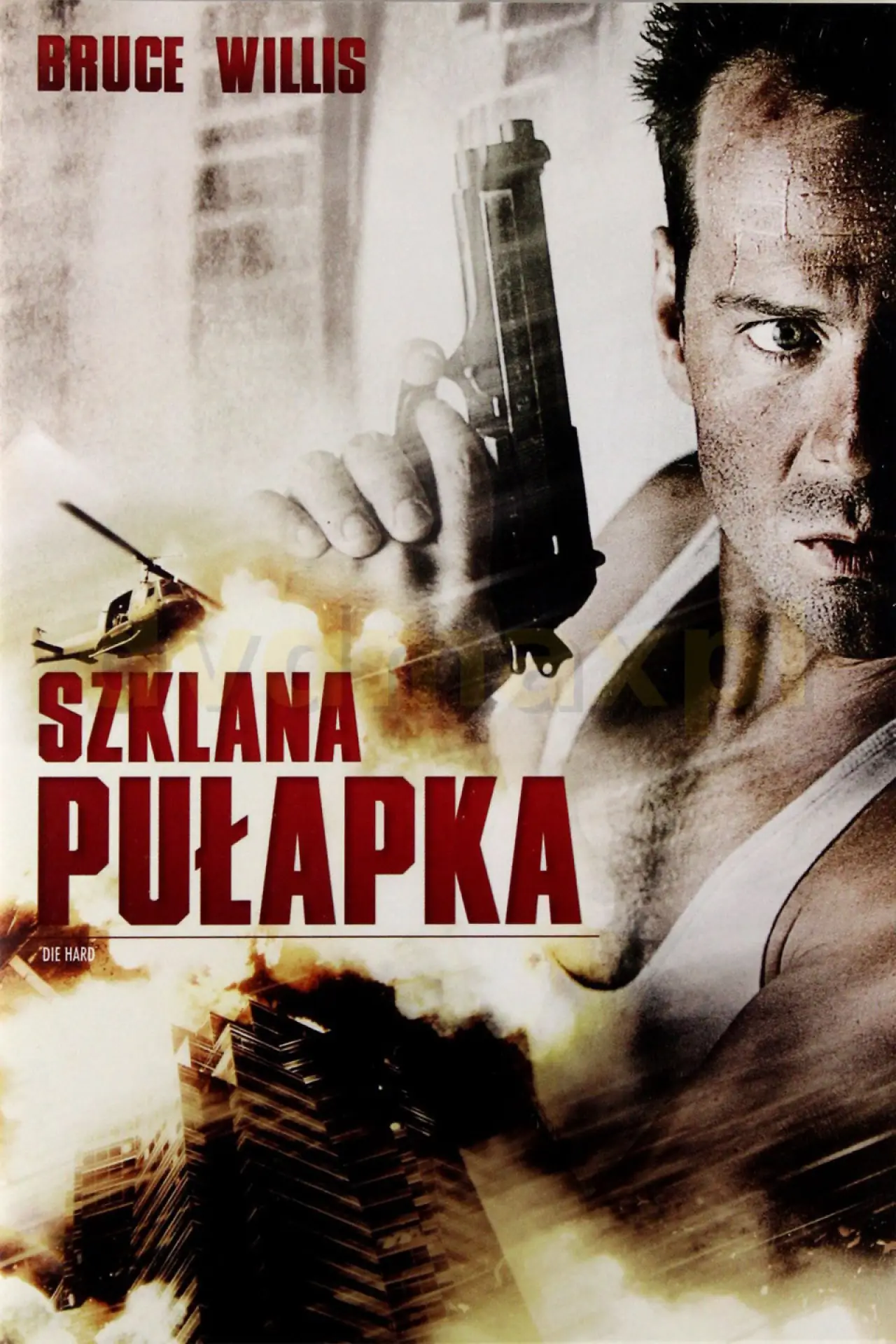 Plakat filmowy "Szklana pułapka"