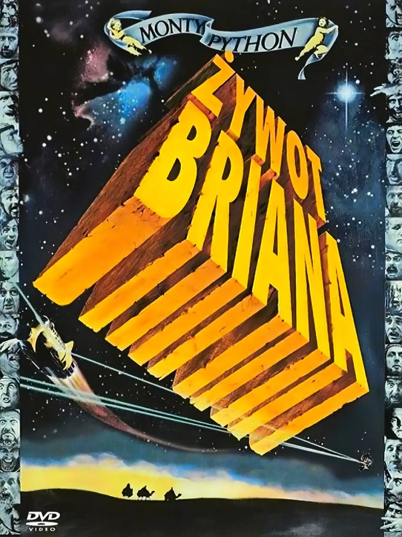 Plakat filmowy "Żywot Briana"