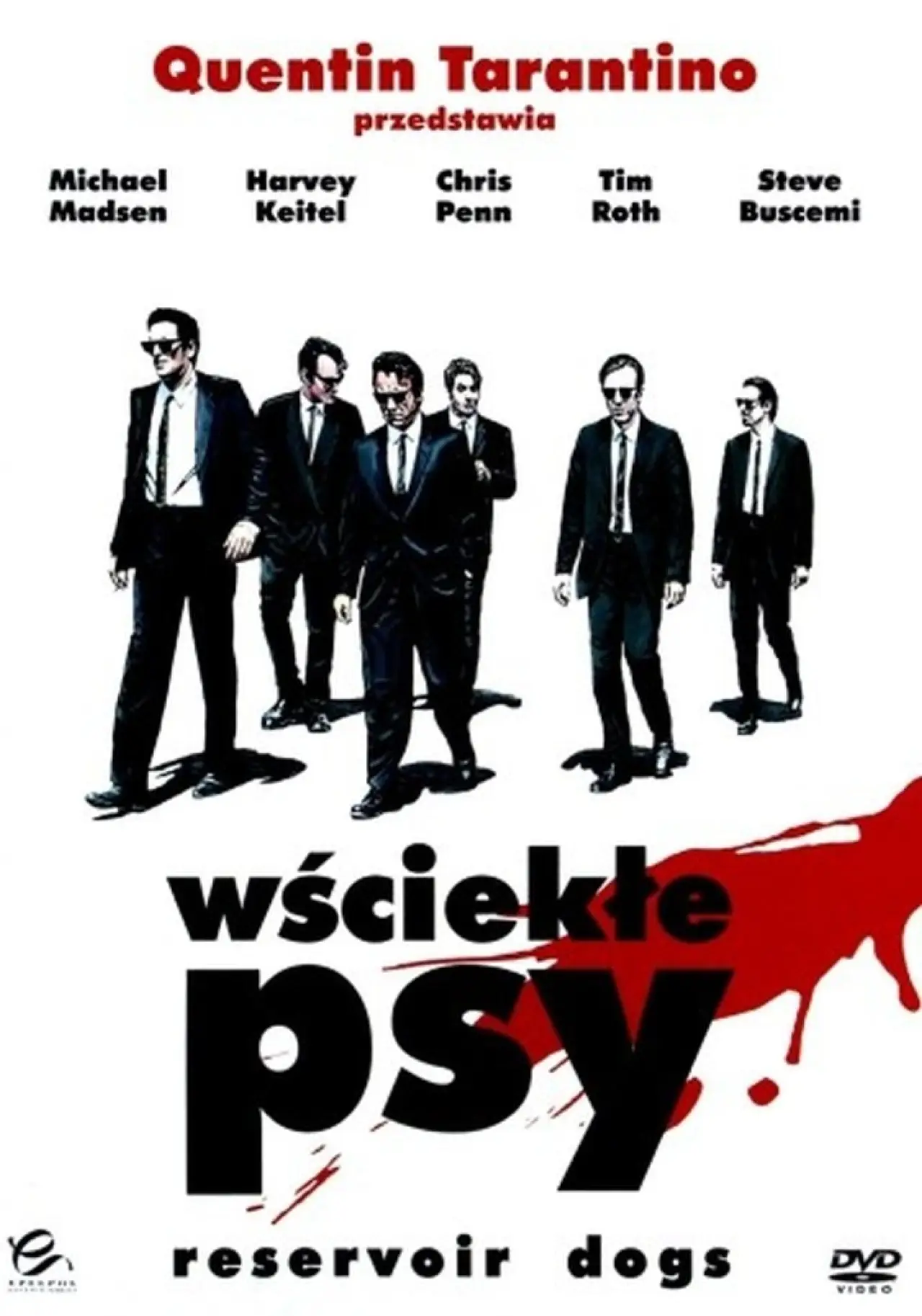 Plakat filmowy "Wściekłe psy"