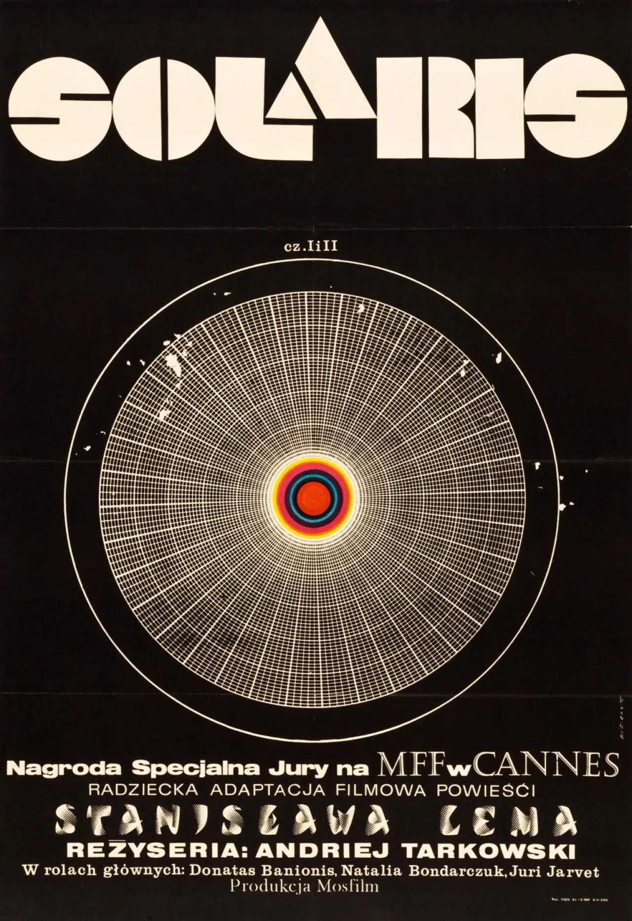 Plakat filmowy "Solaris"