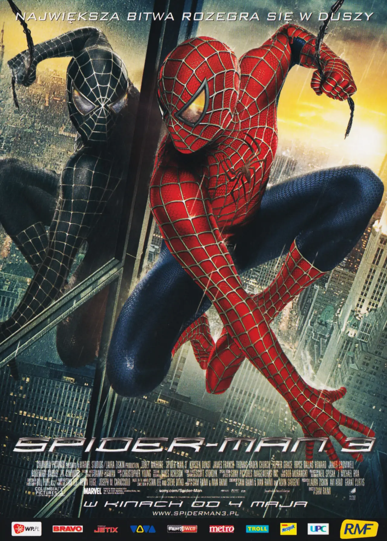 Plakat filmowy "Spider-Man 3"