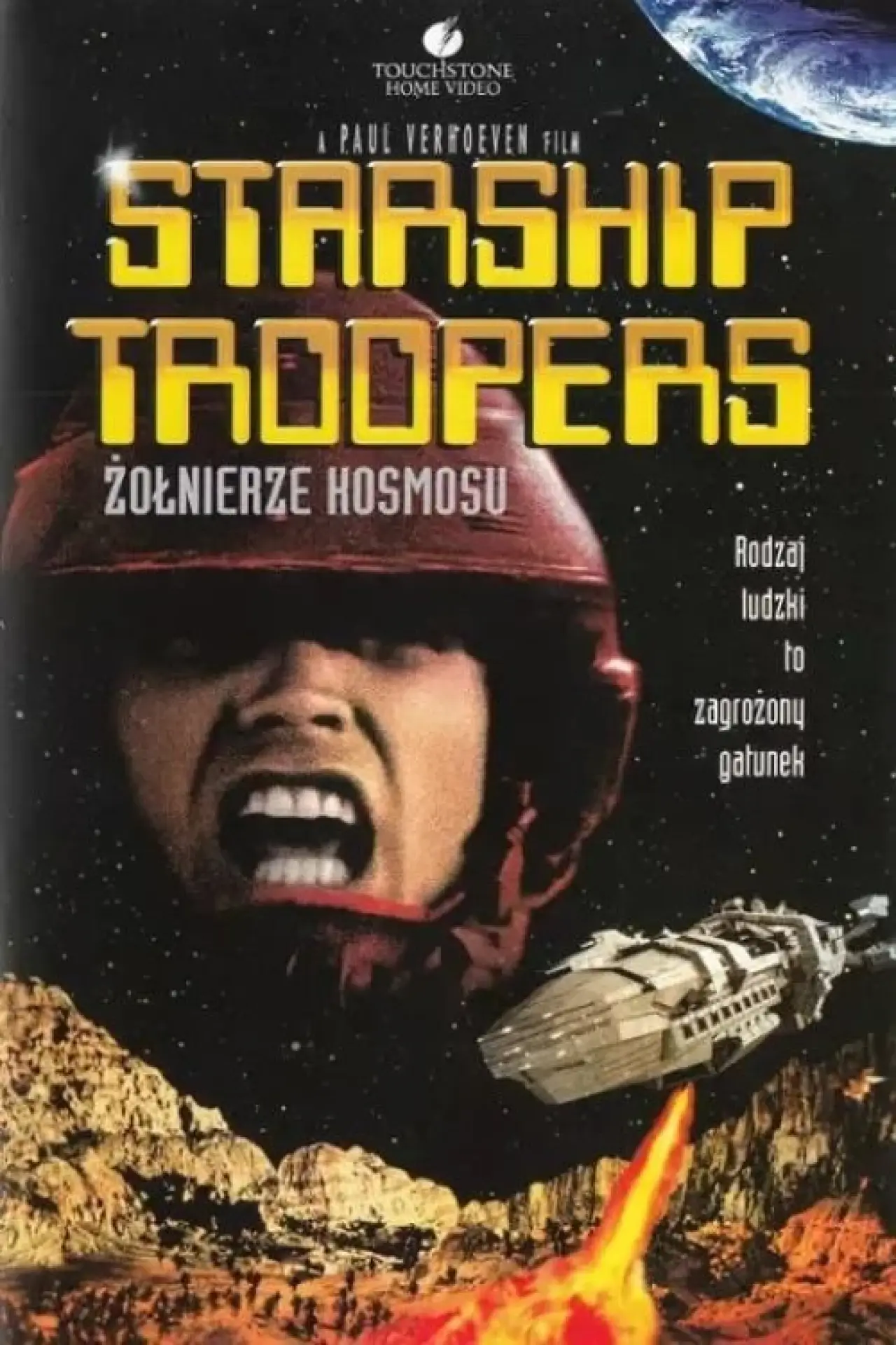 Plakat filmowy "Żołnierze Kosmosu"