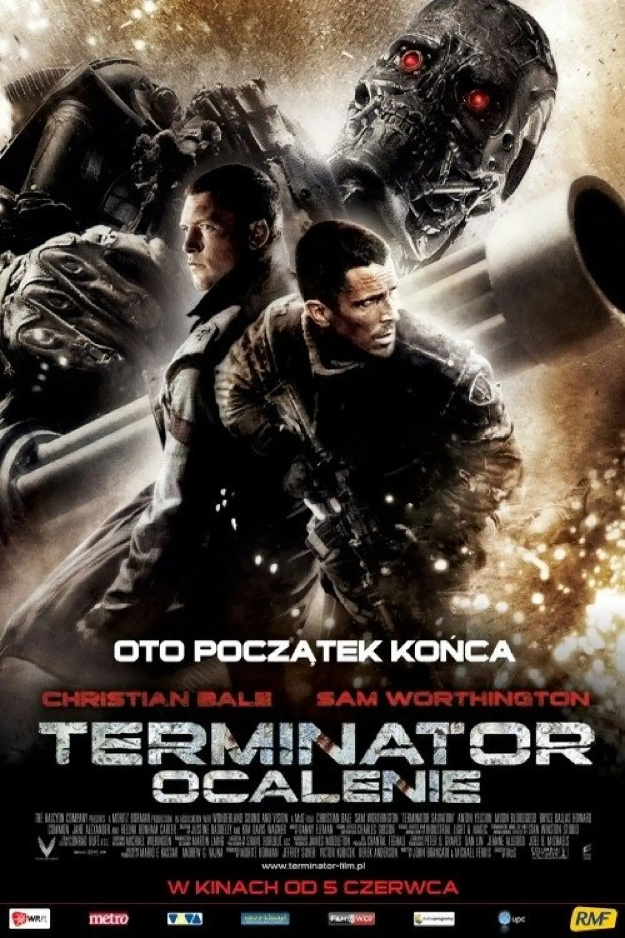 Plakat filmowy "Terminator: Ocalenie"