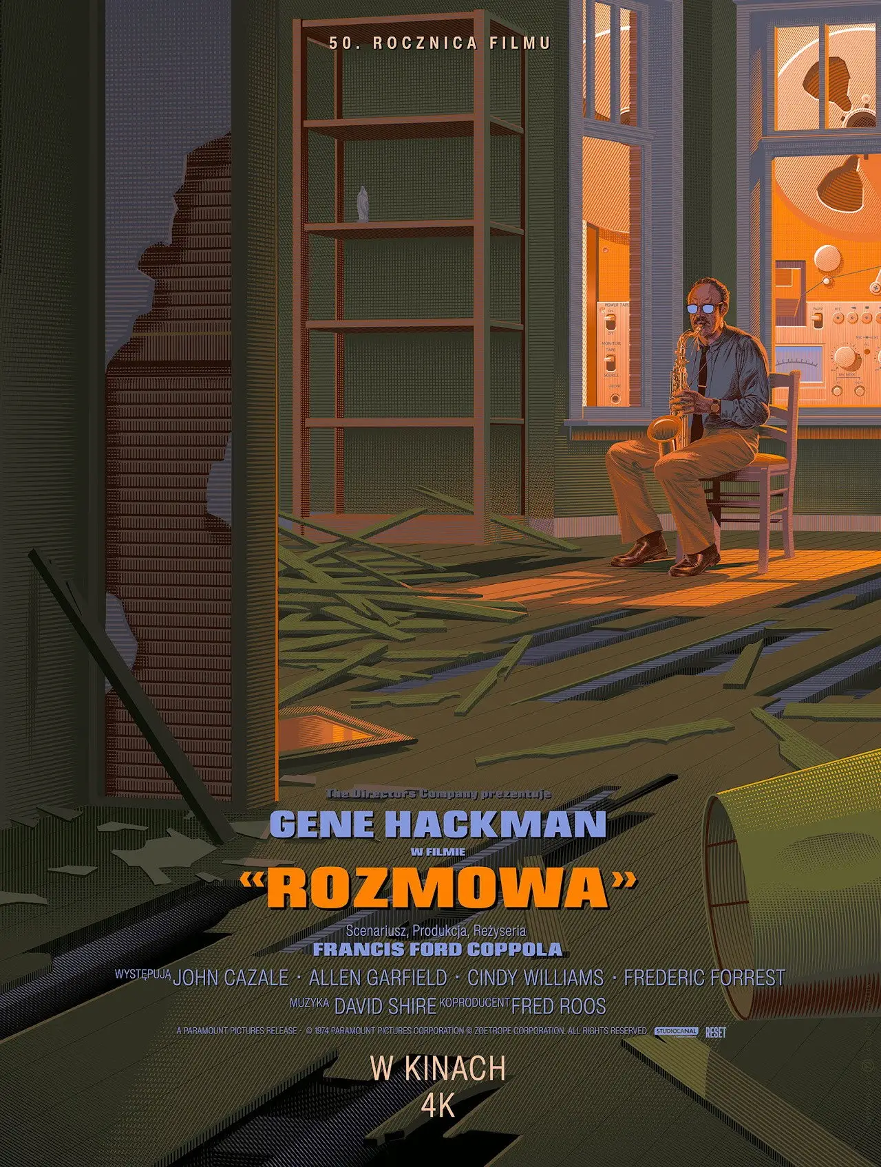 Plakat filmowy "Rozmowa"