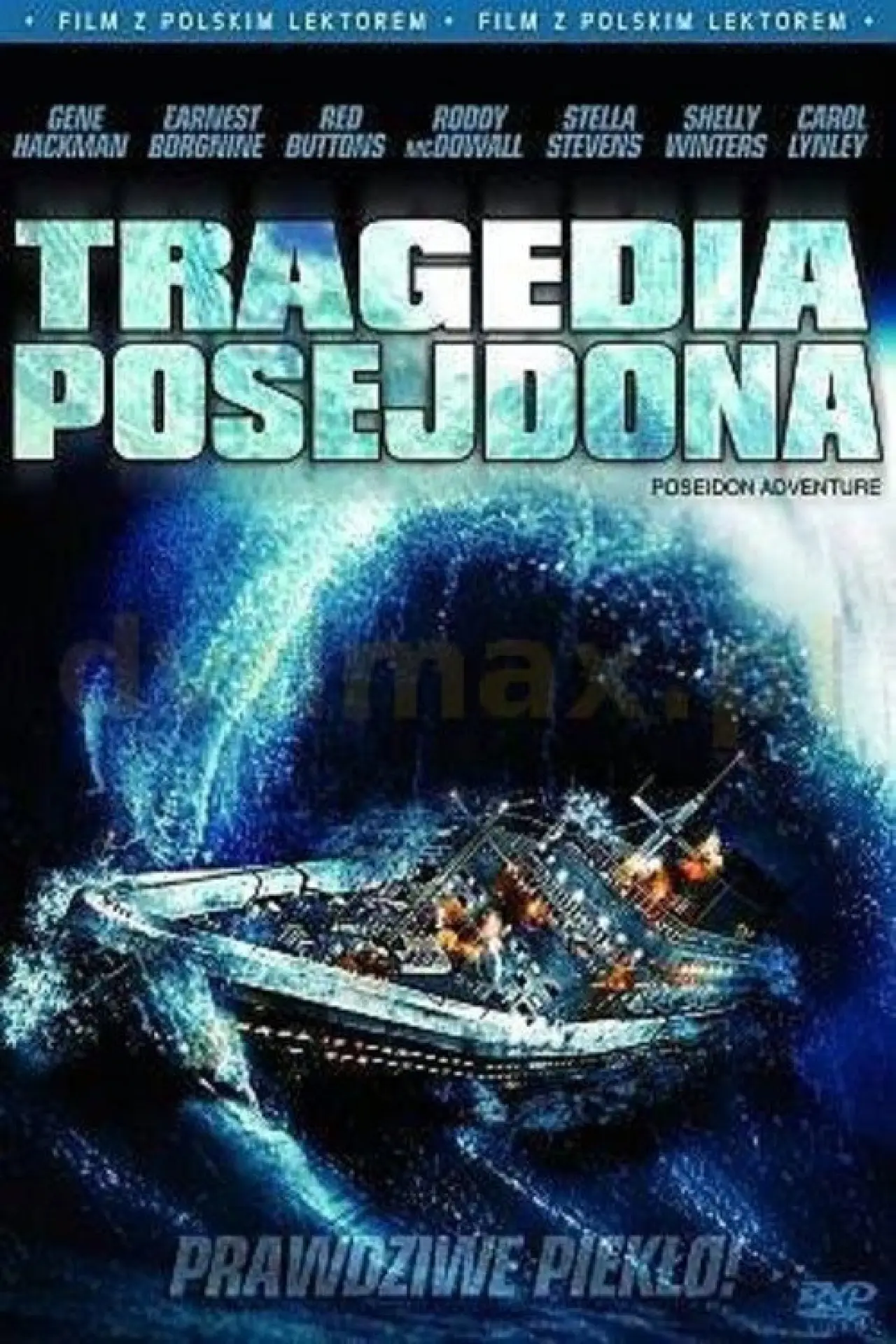Plakat filmowy "Tragedia Posejdona"