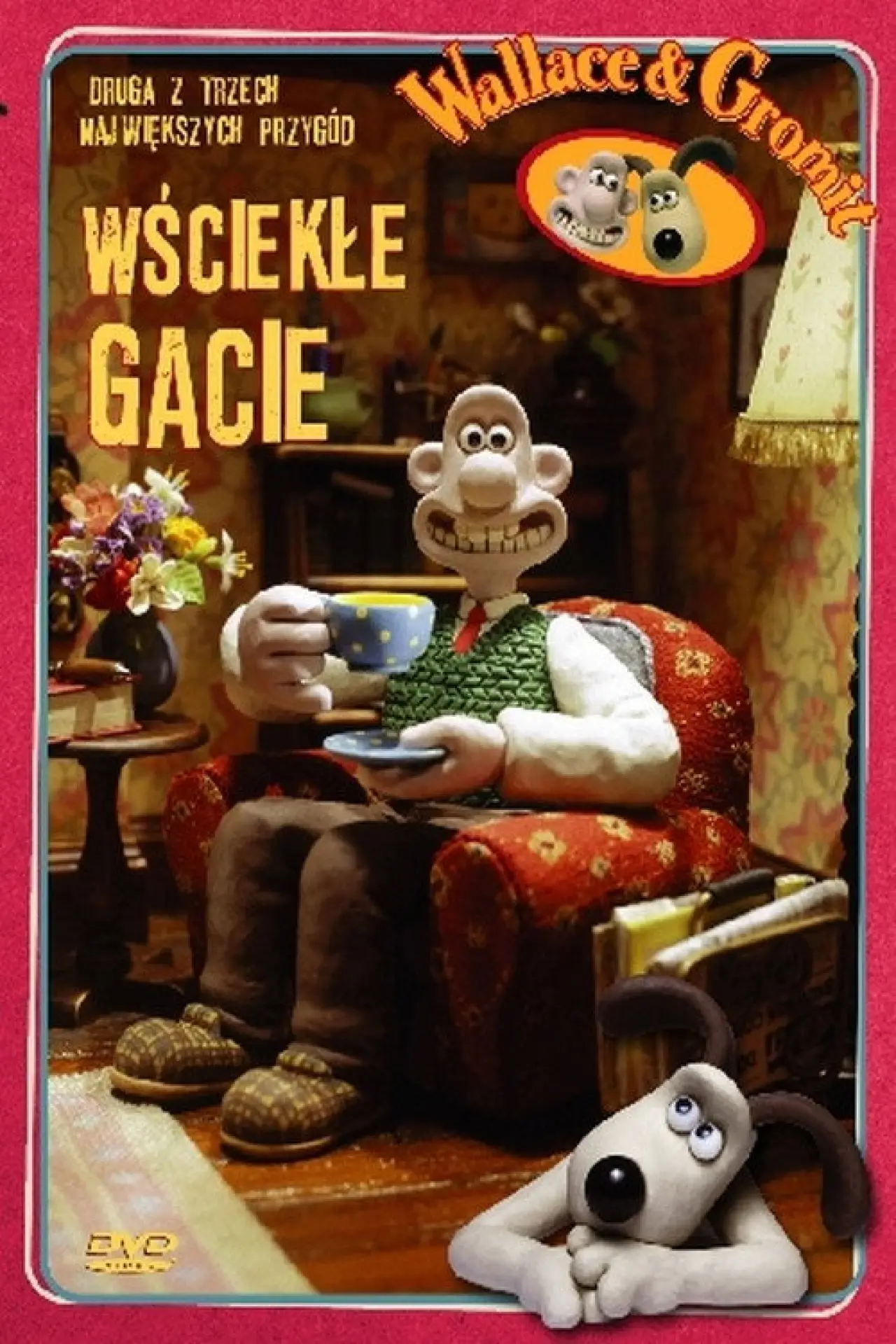 Plakat filmowy "Wallace i Gromit: Wściekłe Gacie"