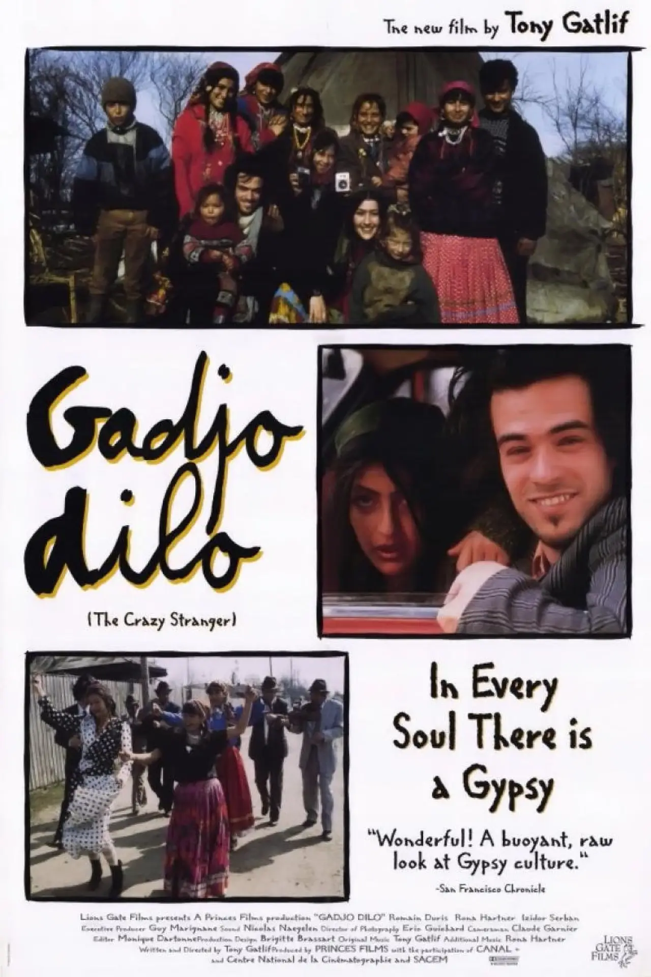 Plakat filmowy "Gadjo Dilo"