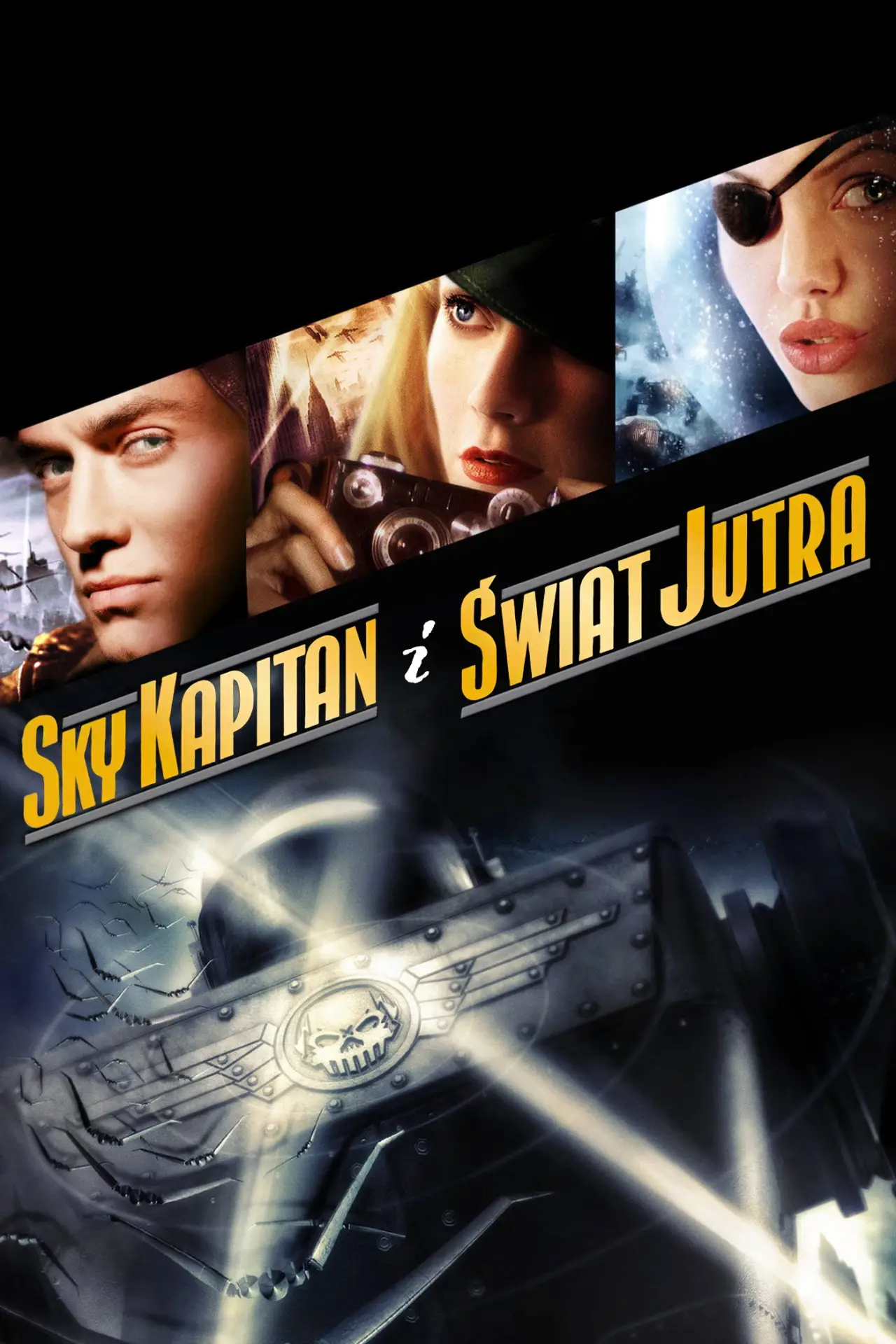 Plakat filmowy "Sky Kapitan i Świat Jutra"
