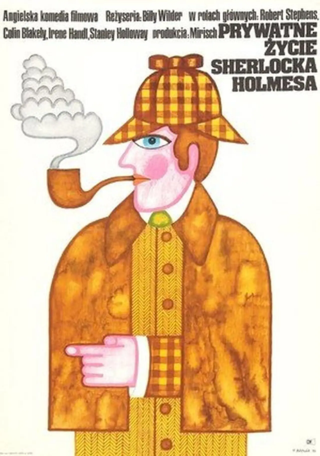 Plakat filmowy "Prywatne życie Sherlocka Holmesa"