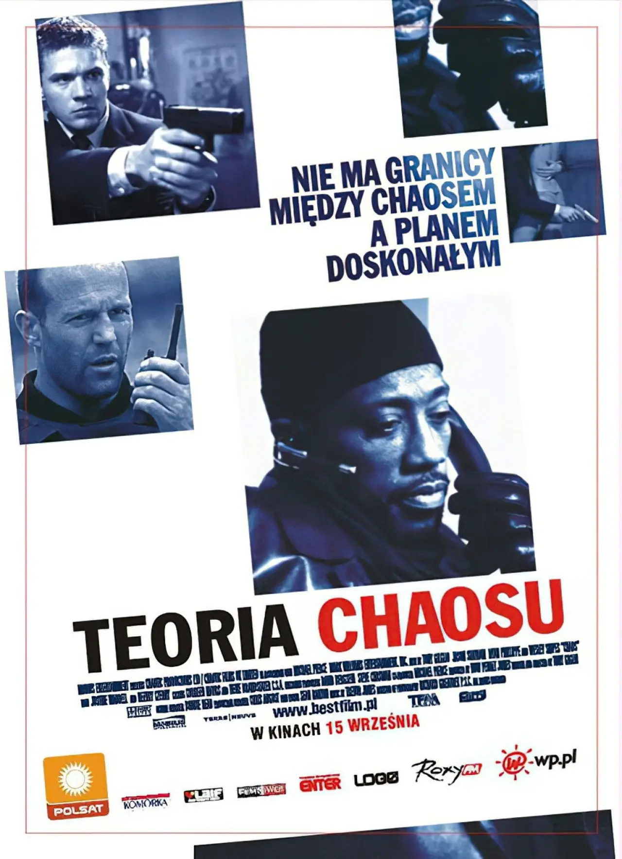 Plakat filmowy "Teoria Chaosu"