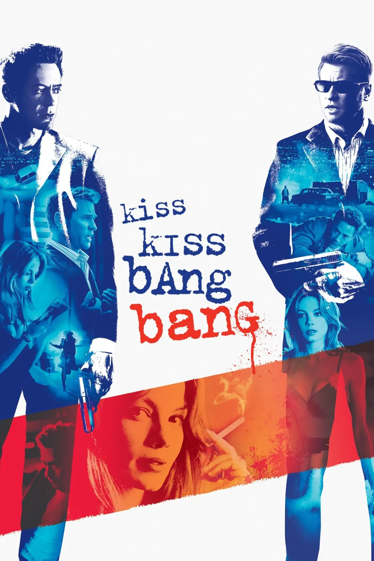 Plakat filmowy "Kiss Kiss Bang Bang"