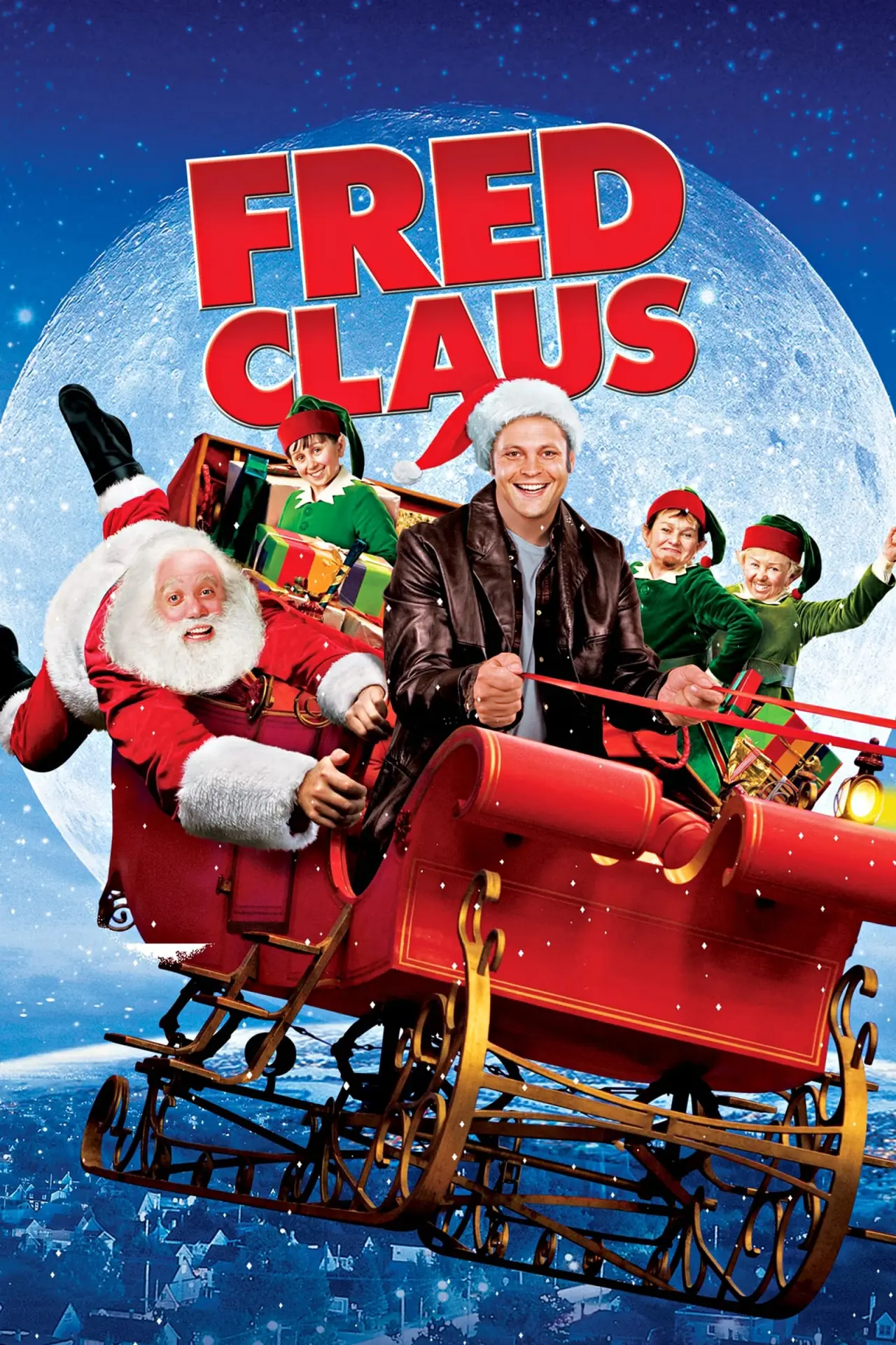 Plakat filmowy "Fred Claus: Brat Świętego Mikołaja"