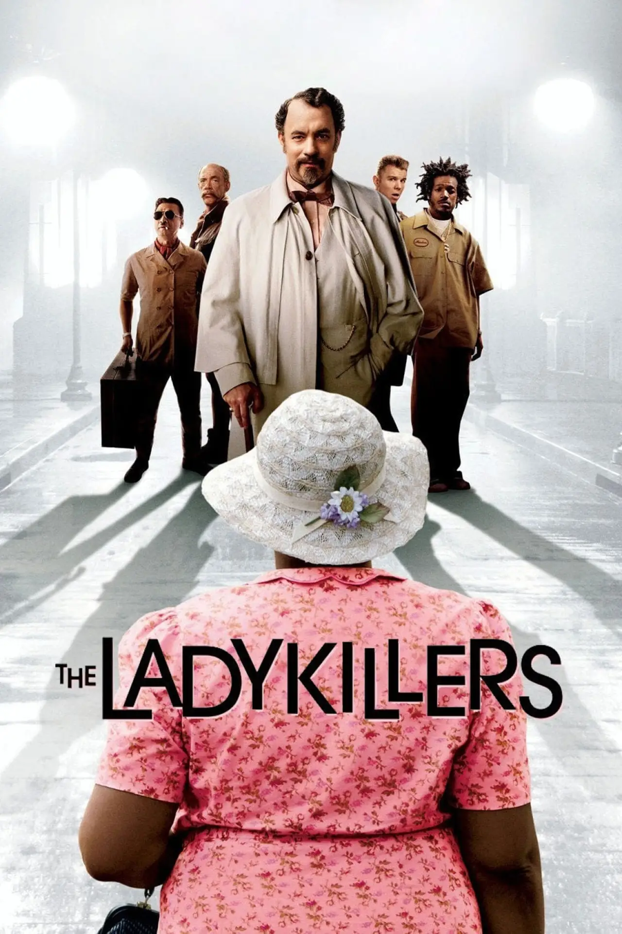 Plakat filmowy "Ladykillers, czyli zabójczy kwintet"