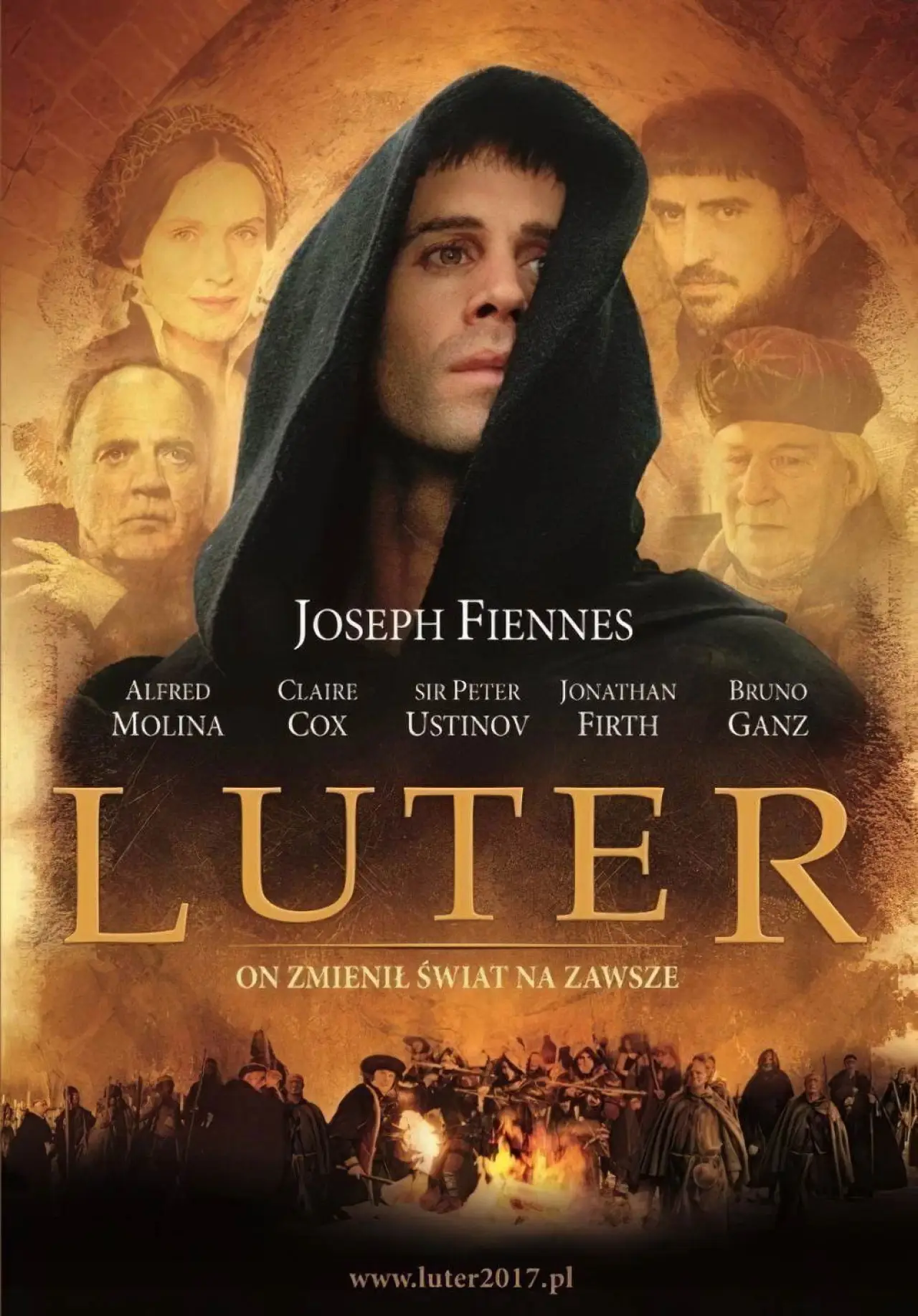 Plakat filmowy "Luter"