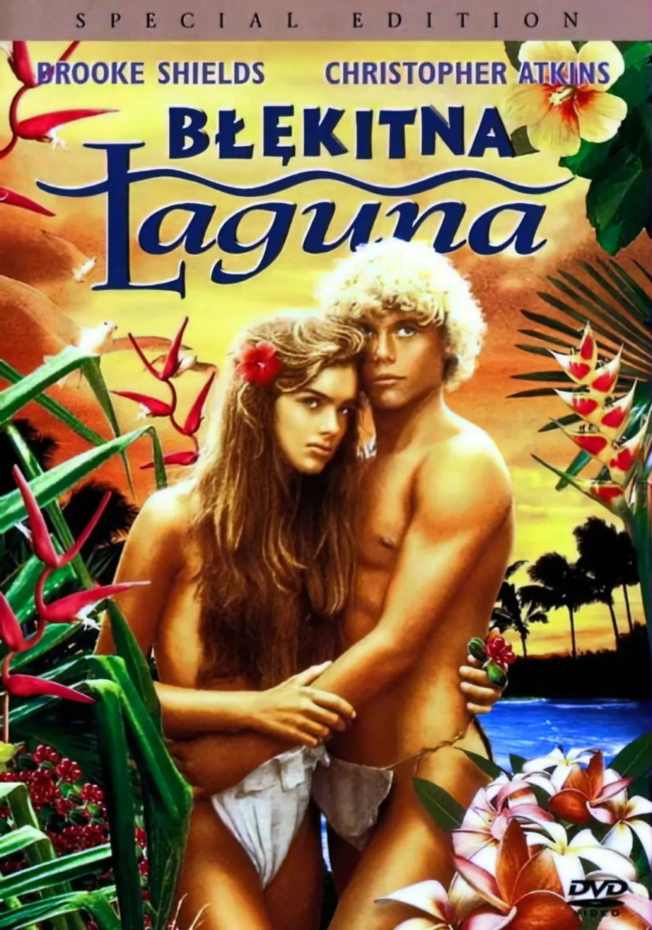 Plakat filmowy "Błękitna laguna"