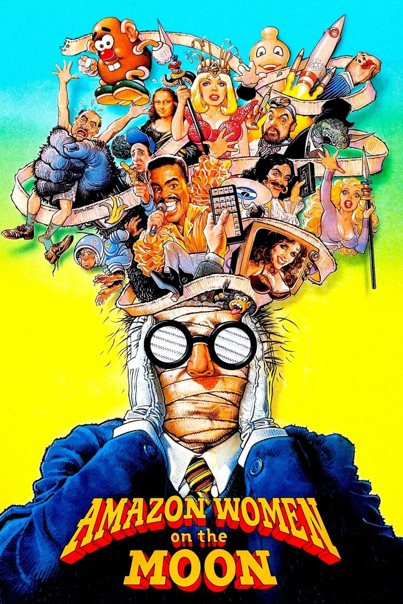 Plakat filmowy "Amazonki z Księżyca"