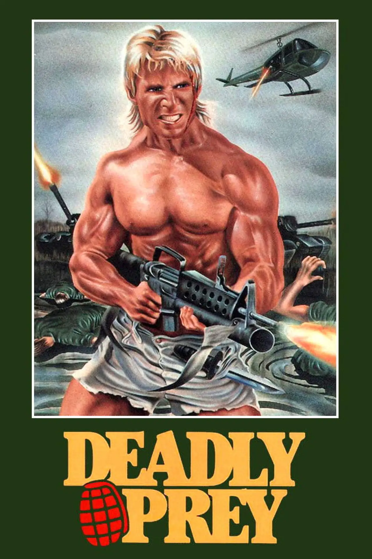 Plakat filmowy "Żywy cel"
